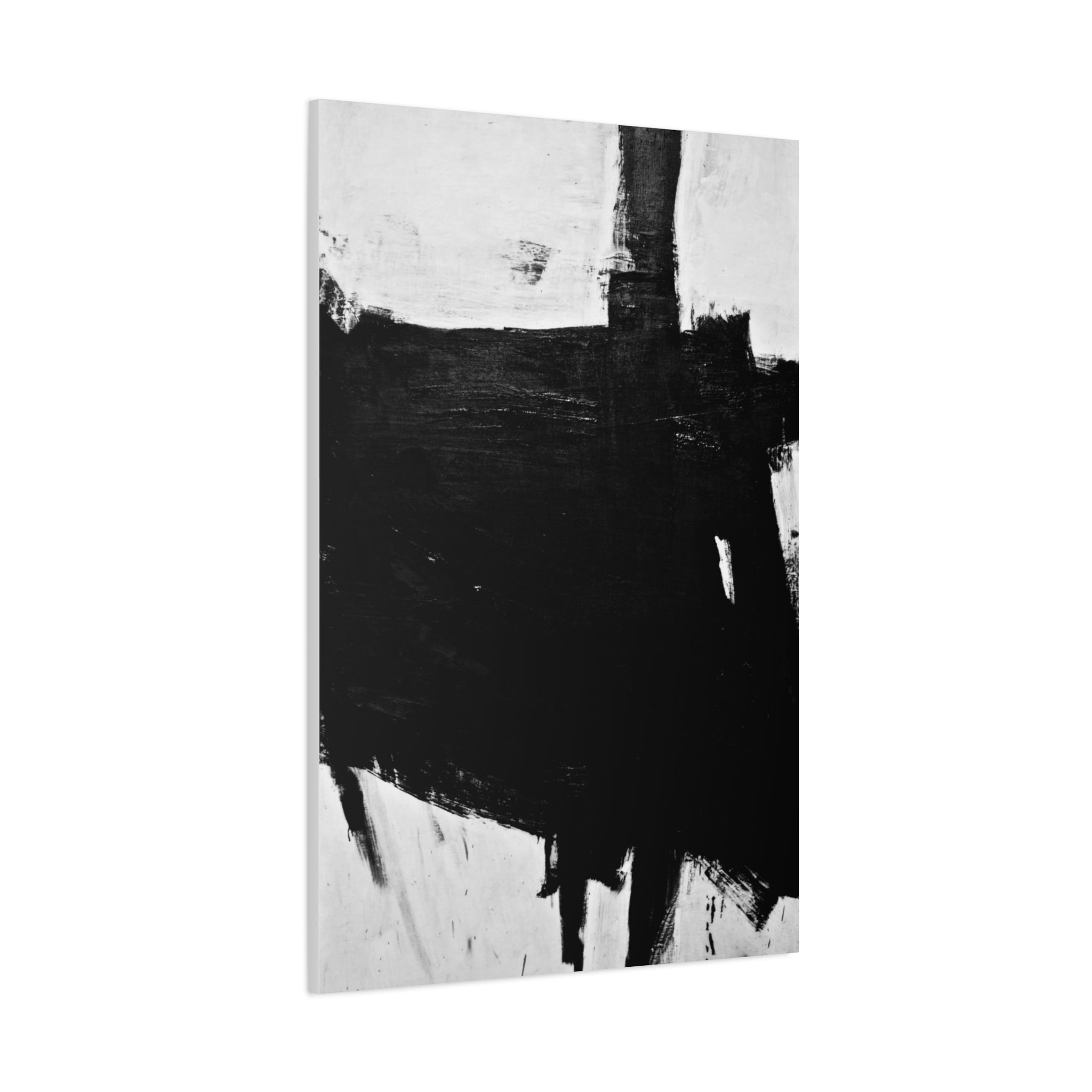Sabra by Franz Kline Abstract Matte Canvas Wall Art Print