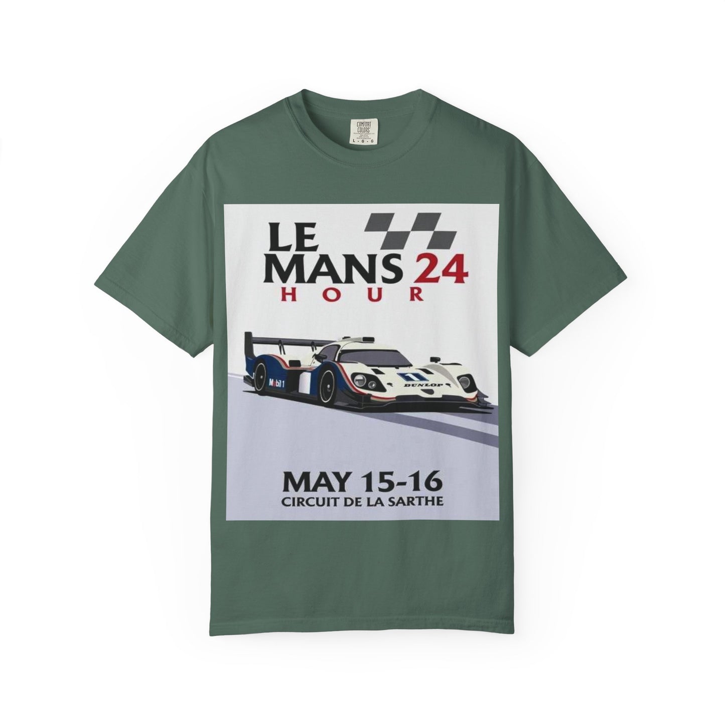 Le Mans 24 Hour Racing Poster T-Shirt — May 15-16 Circuit de la Sarthe