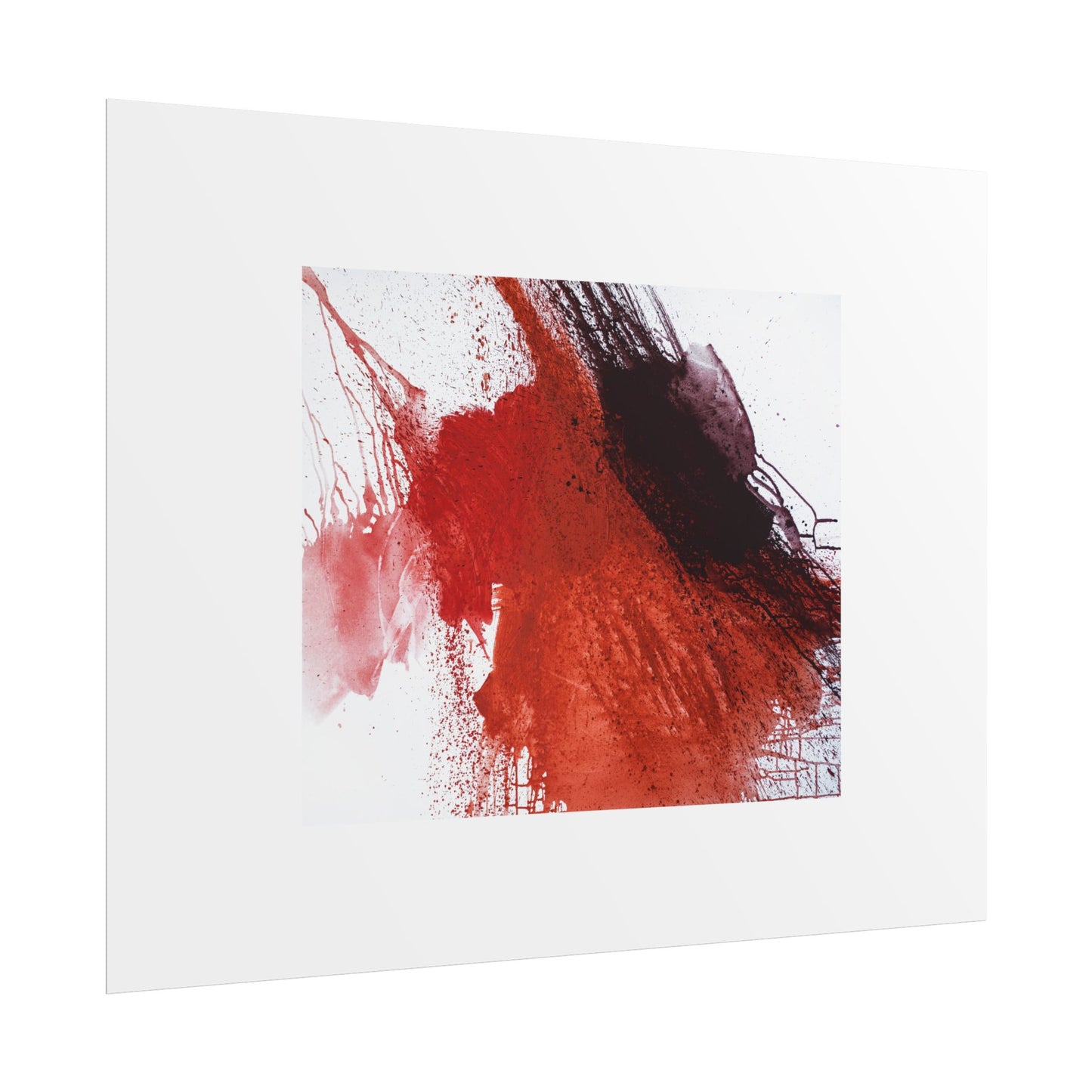 Flame by Natalija Miladinovic Wall Art Print