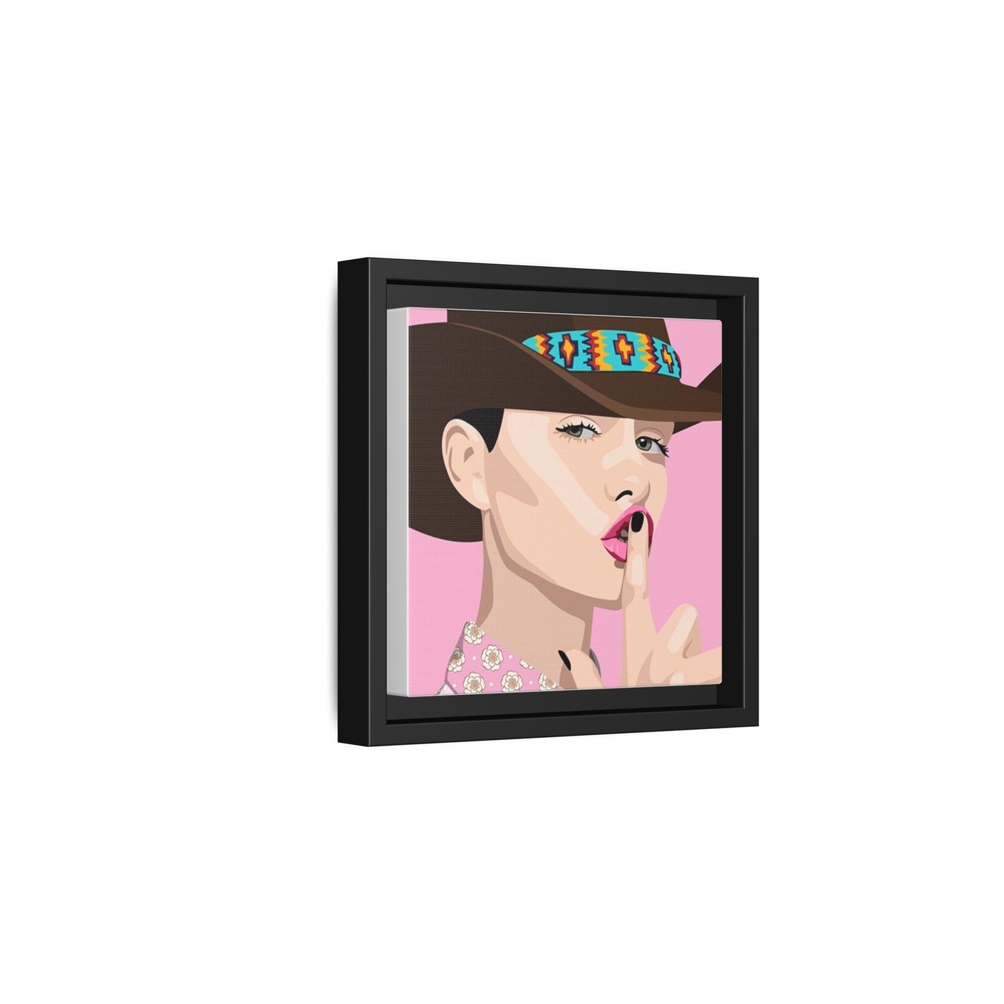 Vivid 63 by Orit Fuchs Matte Framed Canvas Wall Art