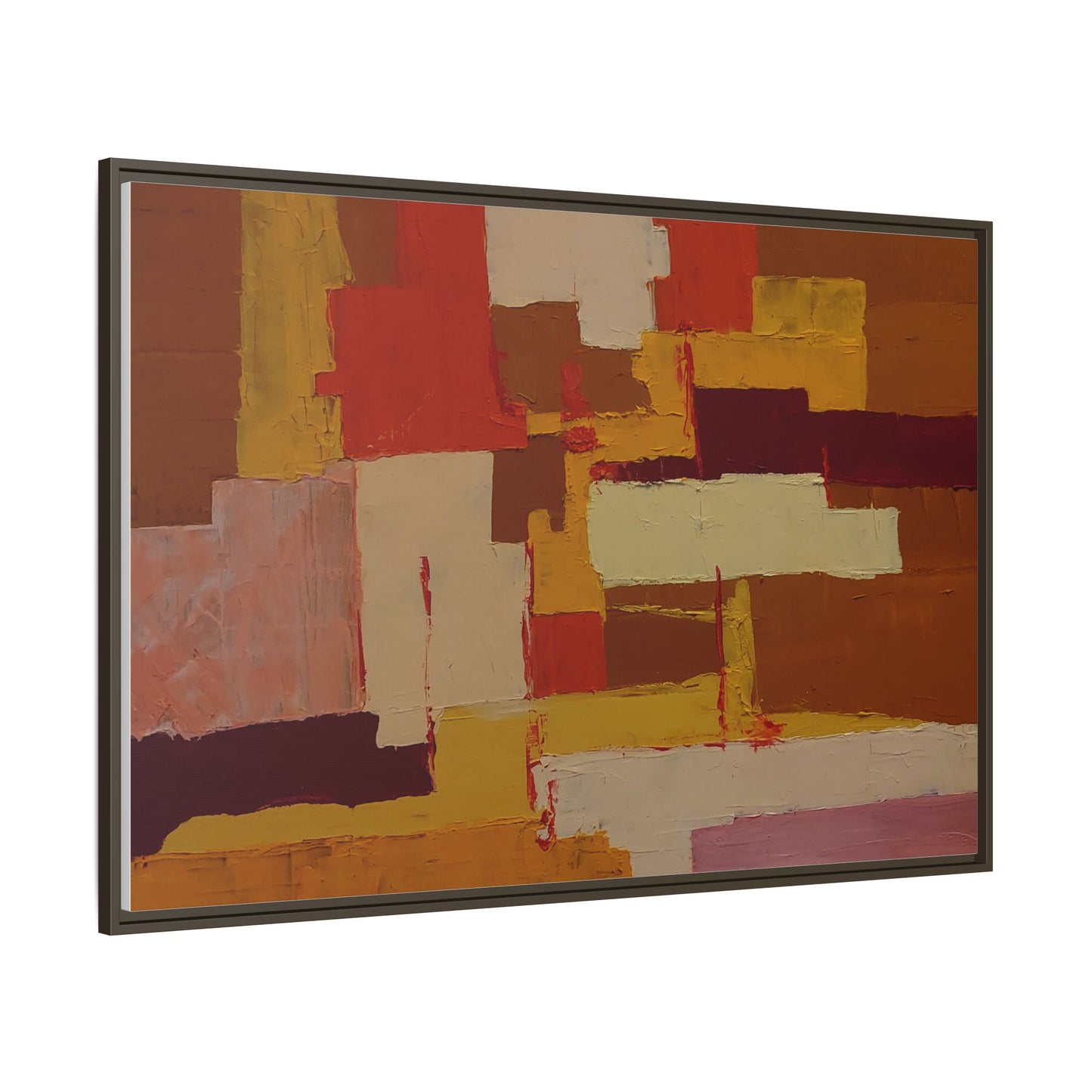 Tableau Confusion by Nicolae Calancea Framed Canvas Wall Art Print