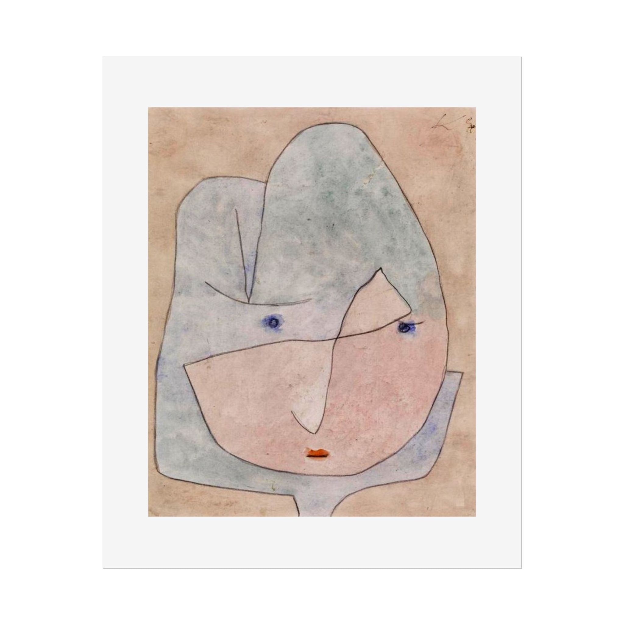 This Bloom is About to Wither by Paul Klee Wall Art Print