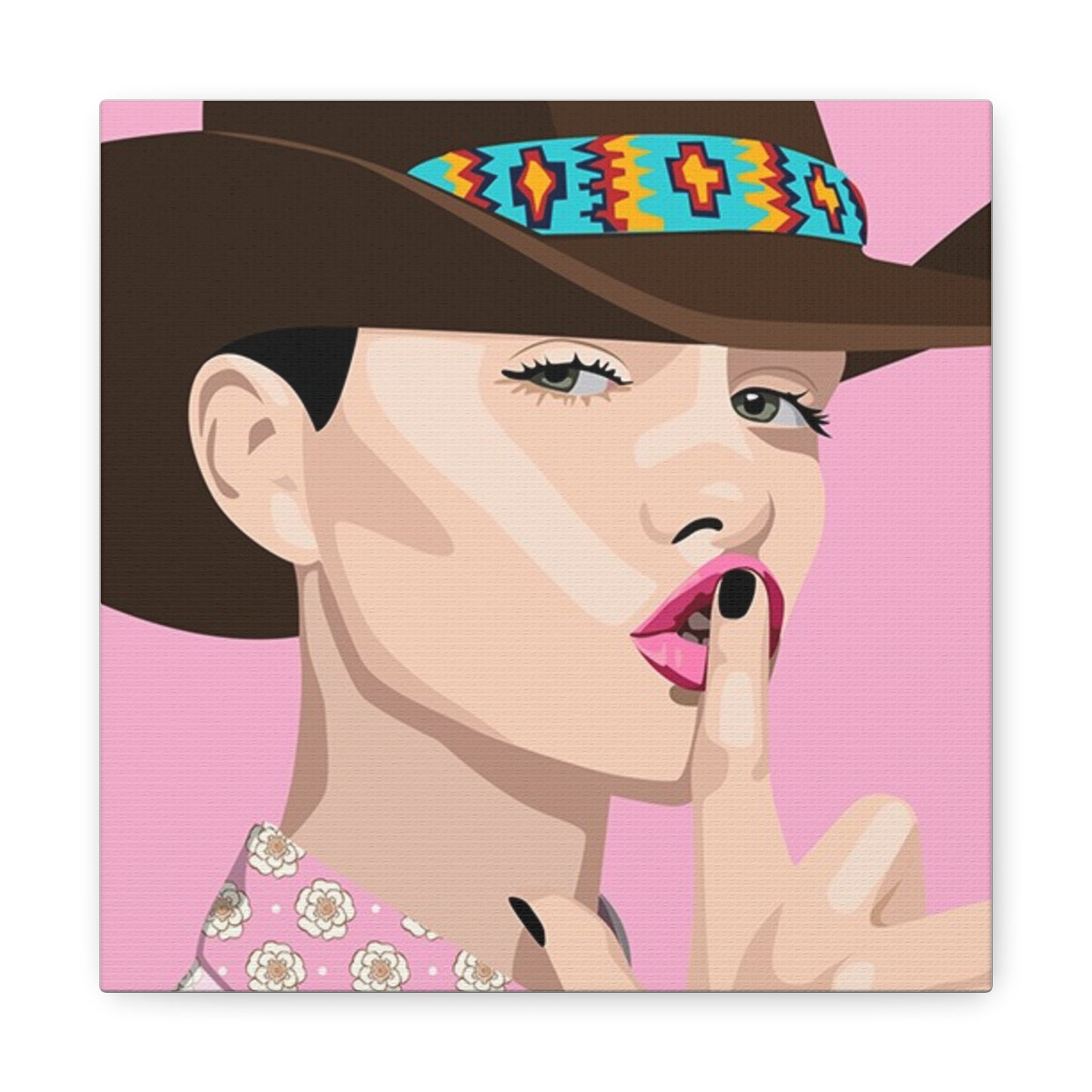 Vivid 63 by Orit Fuchs Canvas Wall Art Matte Stretched