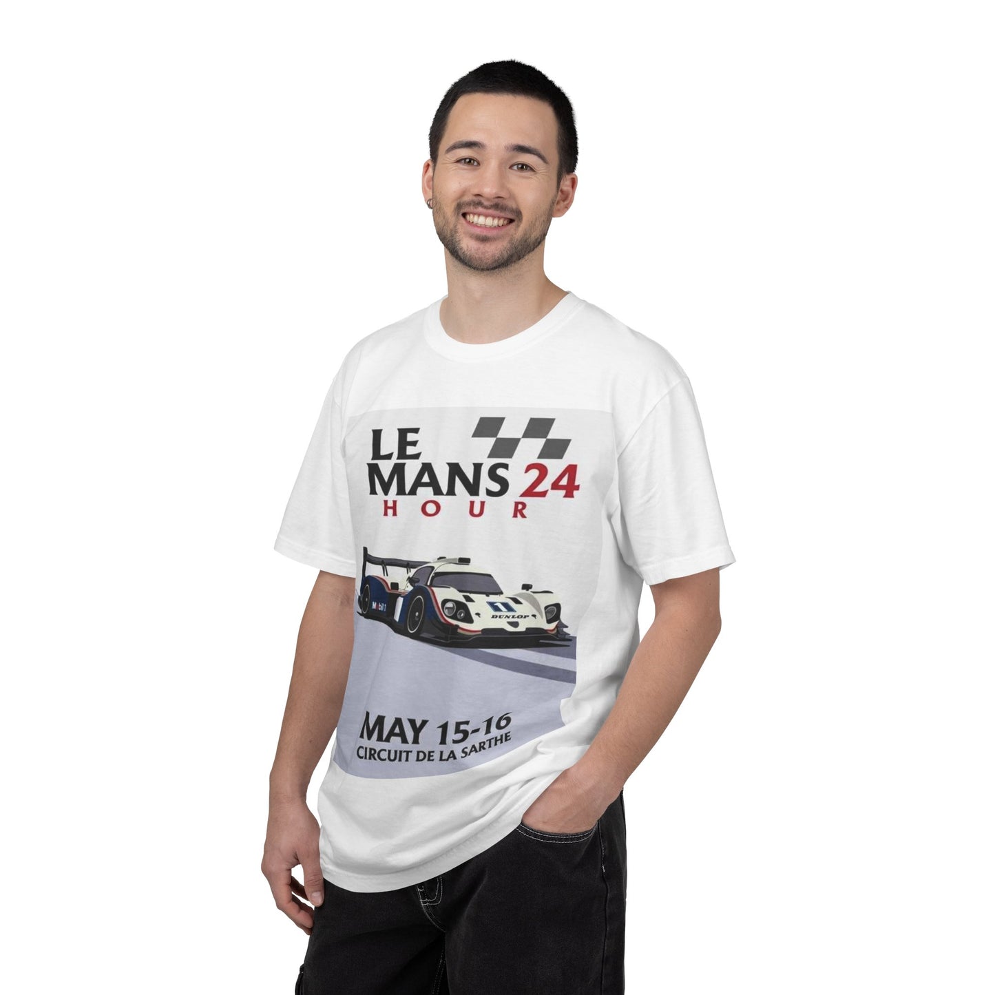 Le Mans 24 Hour Racing Poster T-Shirt — May 15-16 Circuit de la Sarthe