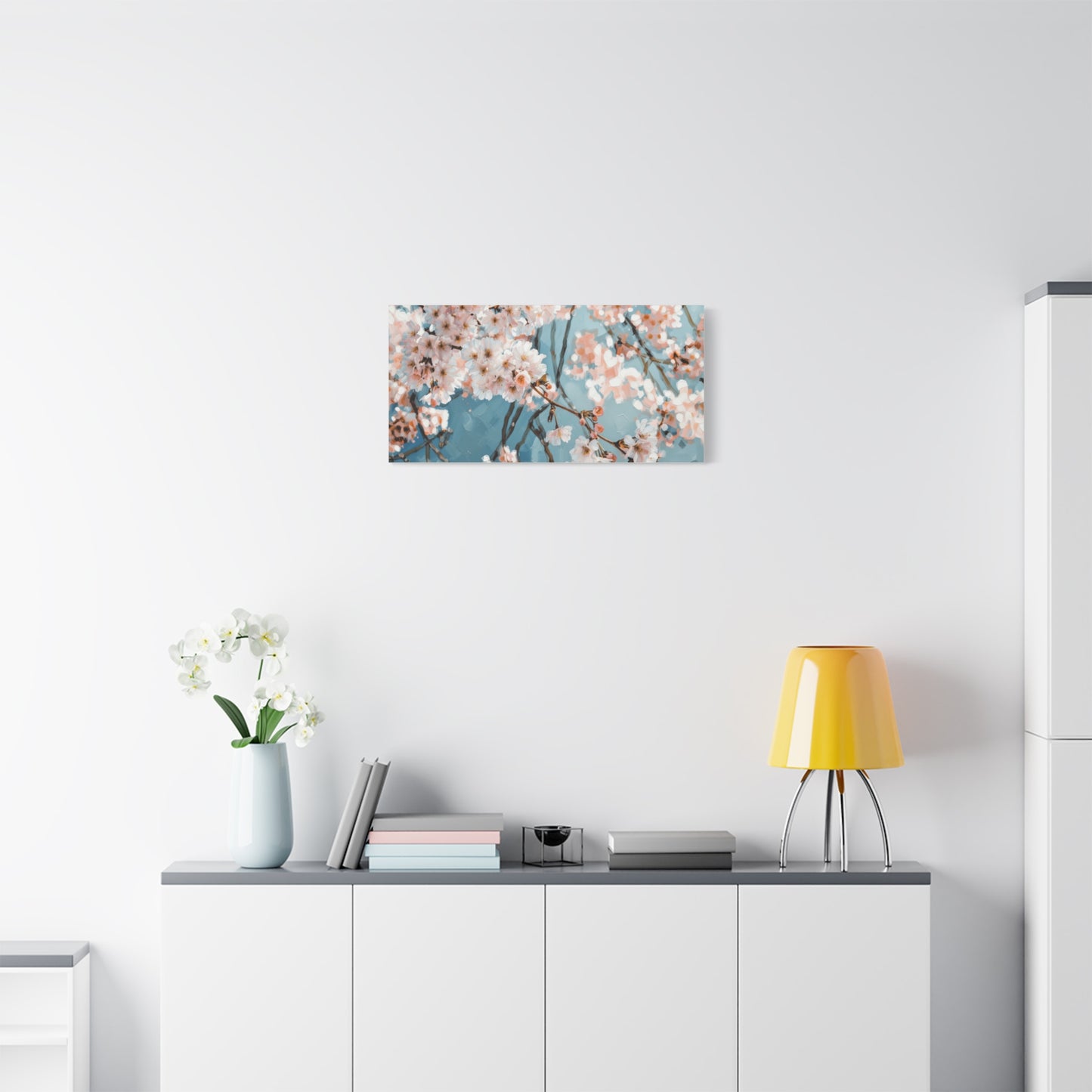 Cherry Blossom Matte Canvas Wall Art – Stretched 1.25"