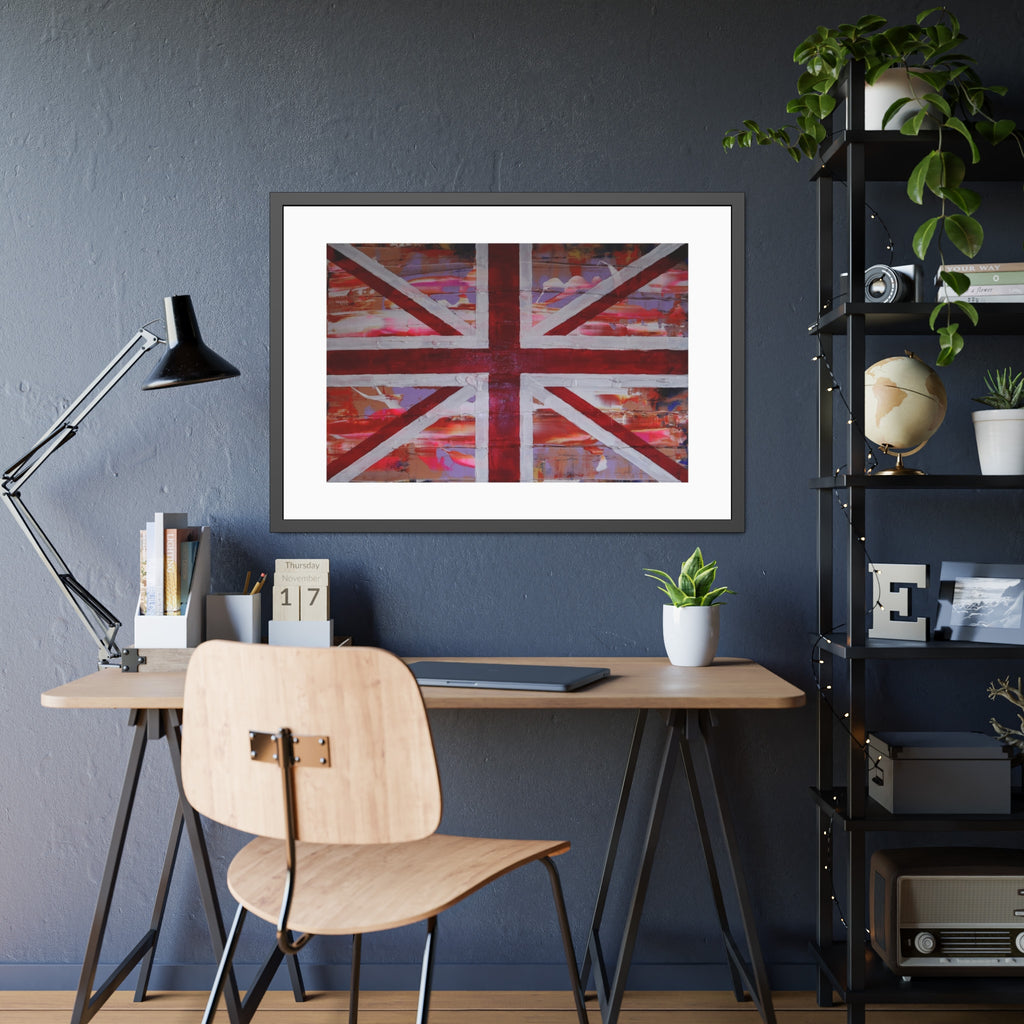 Union Jack is back! by Norman Barrett Framed Wall Art Print