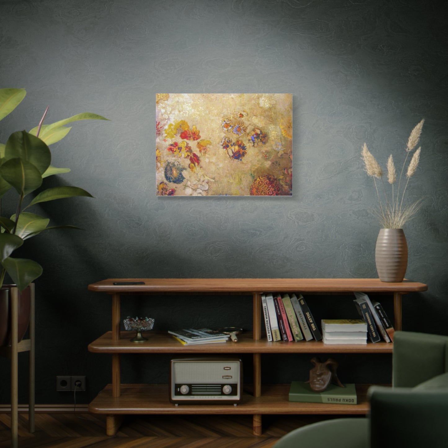 Andrevanb Panneau Décoratif by Odilon Redon Matte Canvas Wall Art Print
