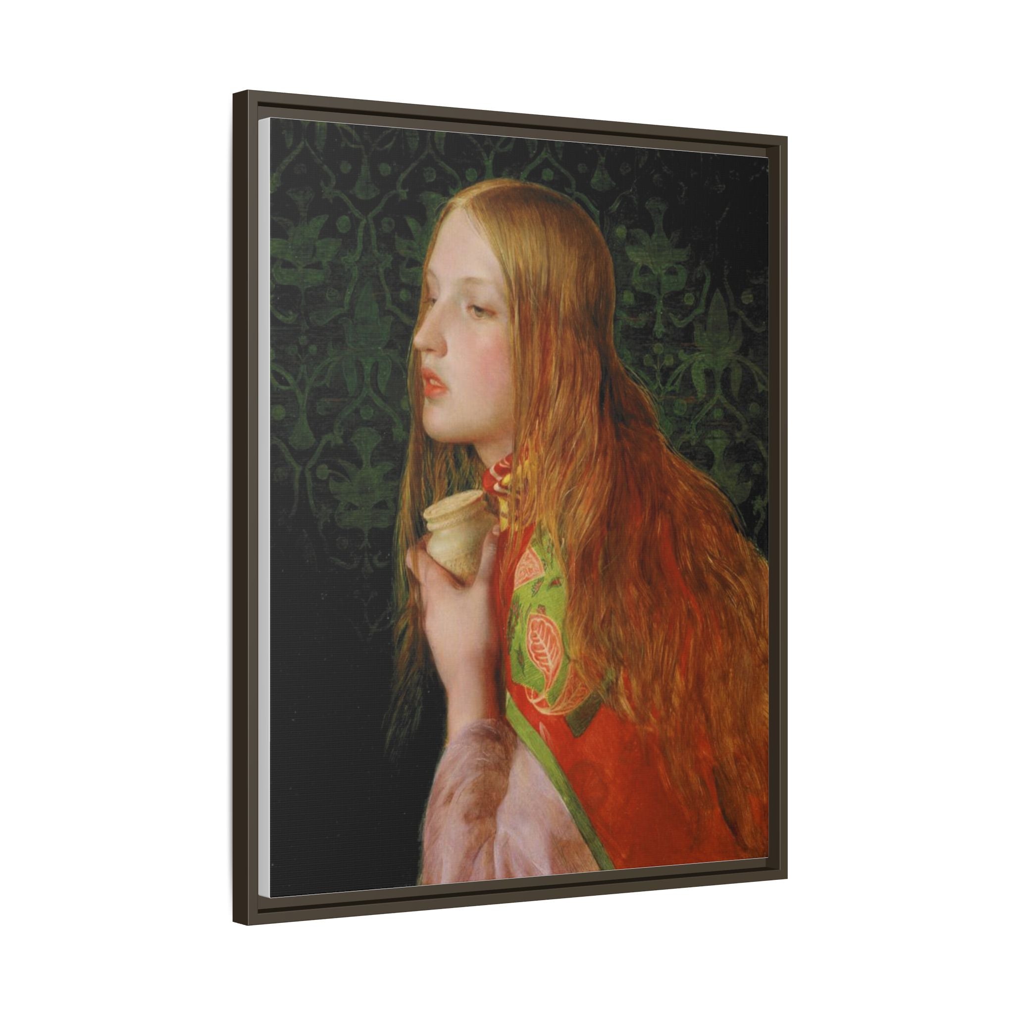Mariya Magdalena by Frederick Sandys Framed Matte Canvas Wall Art Print