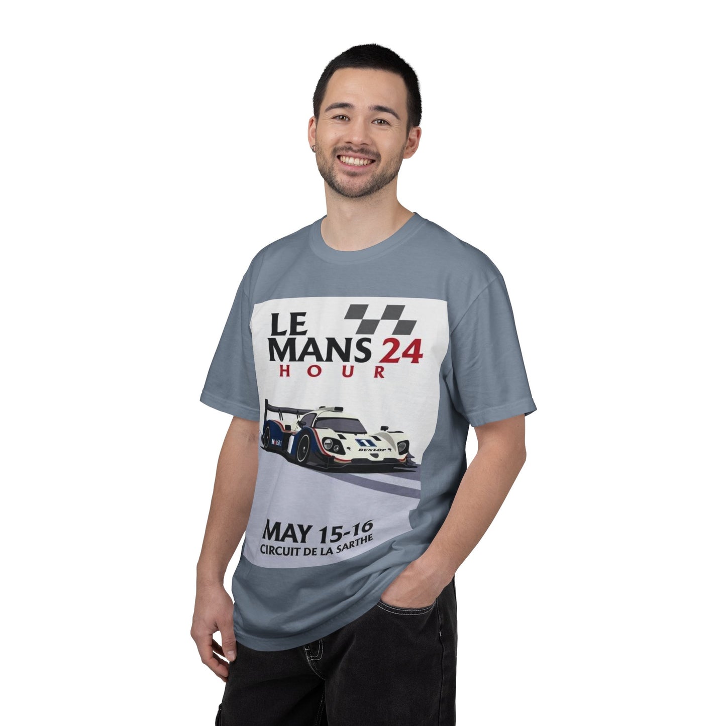 Le Mans 24 Hour Racing Poster T-Shirt — May 15-16 Circuit de la Sarthe