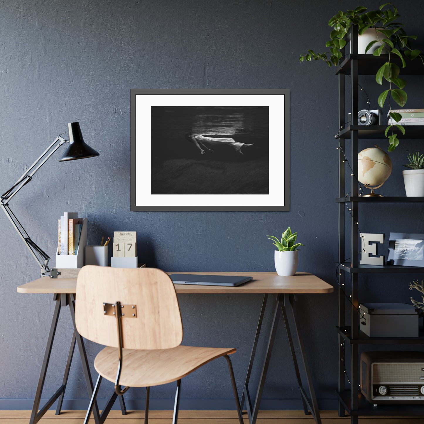 Weeki Wachee spring by Toni Frissell Framed Poster