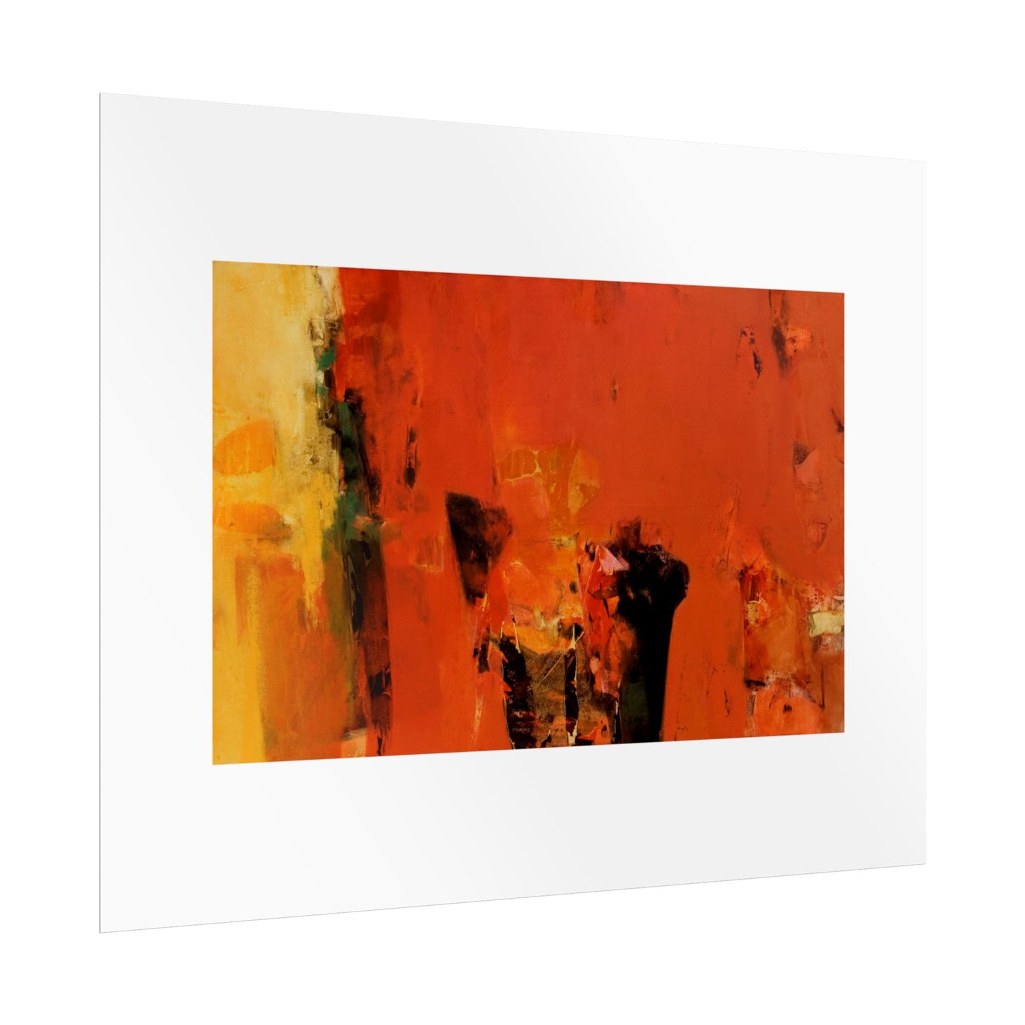Painting by ravi mandlik Wall Art Print