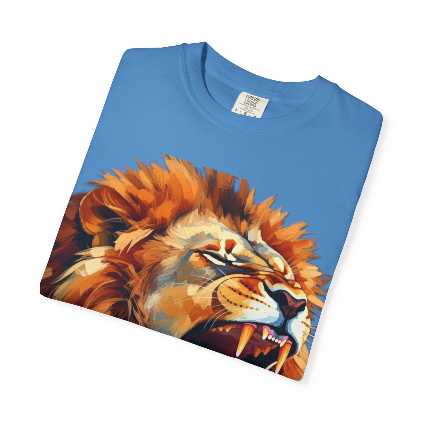 Roaring Lion T-Shirt Bold Wildlife Graphic Tee