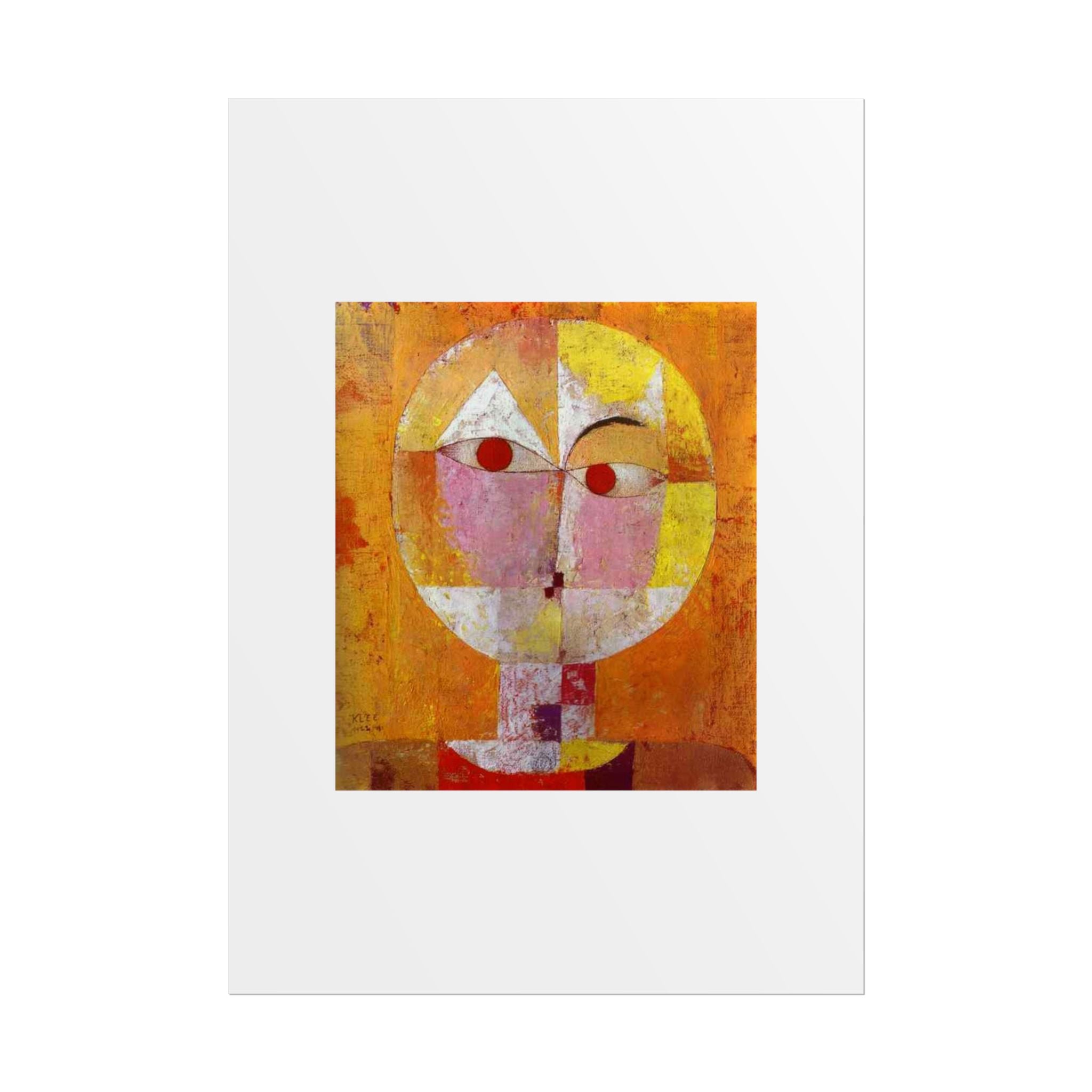 Senecio II by Paul Klee Wall Art Print