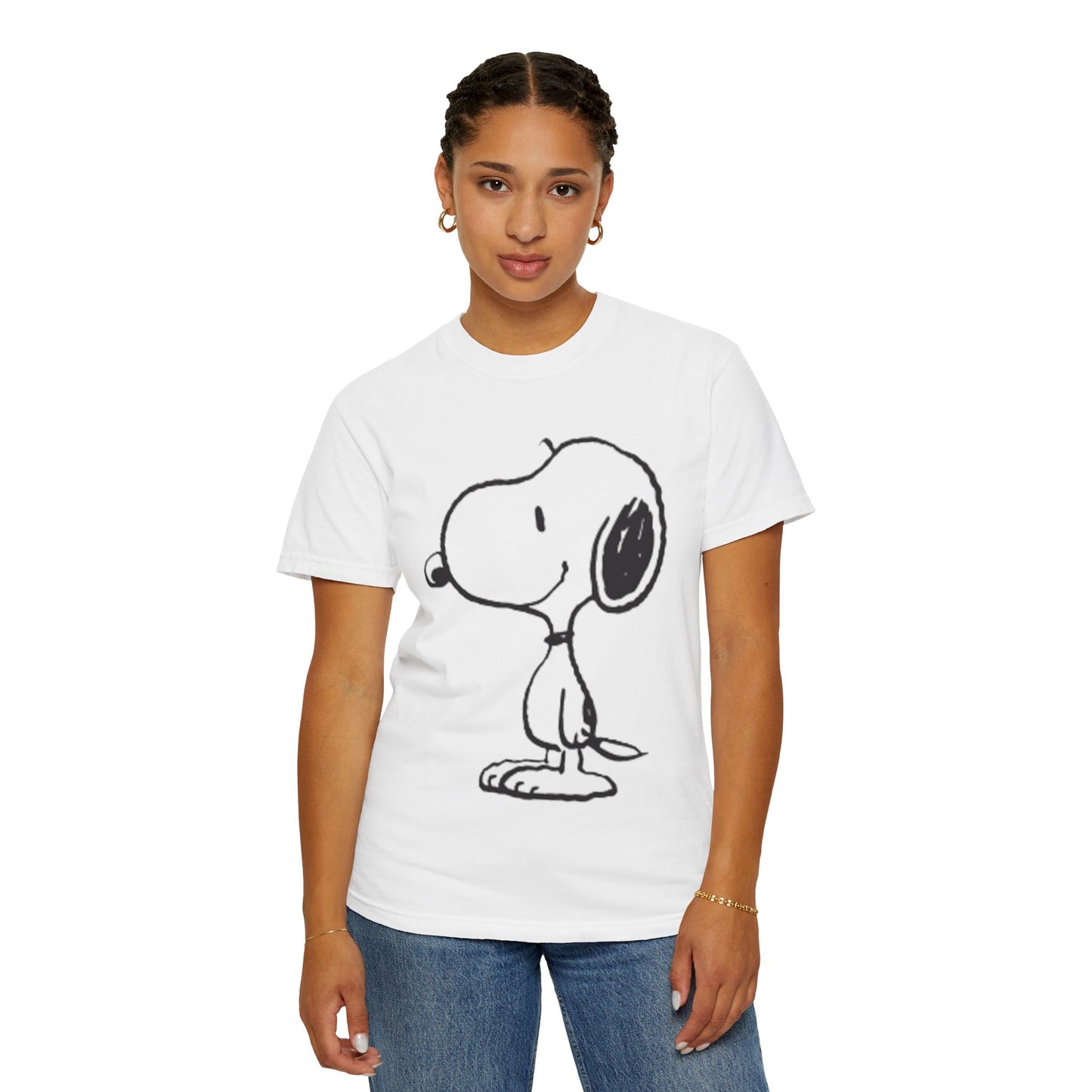 Classic Snoopy Unisex Garment-Dyed T-shirt