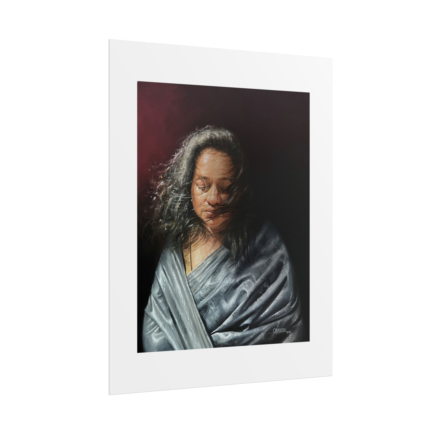Tempest by Rajasekharan Parameswaran Wall Art Print