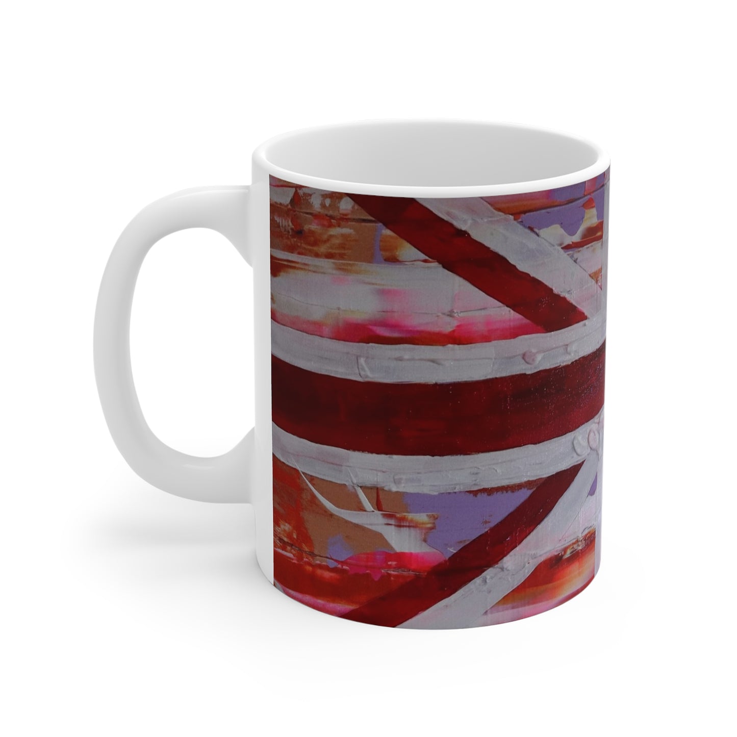 Union Jack British Flag Mug — Vibrant Retro UK Pride Coffee Cup