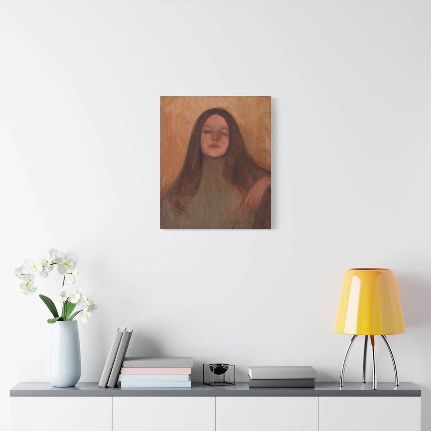 Thyra Elisabeth by Ellen Thesleff Matte Canvas Wall Art Print