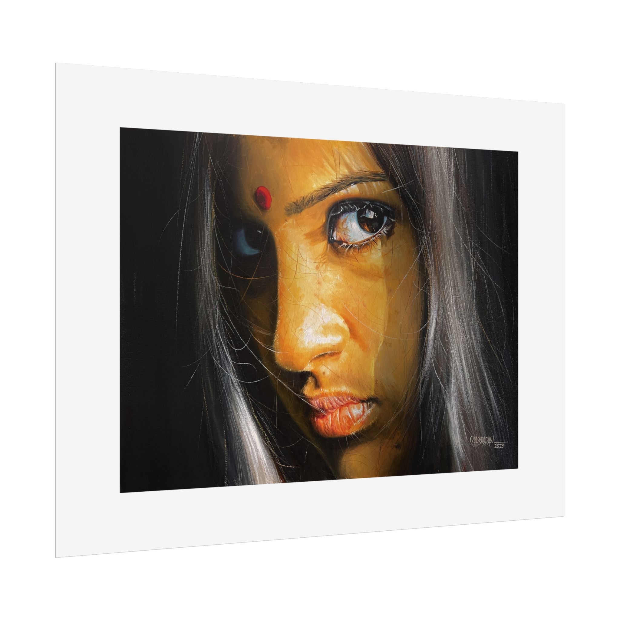 Razor Edged by Rajasekharan Parameswaran Wall Art Print