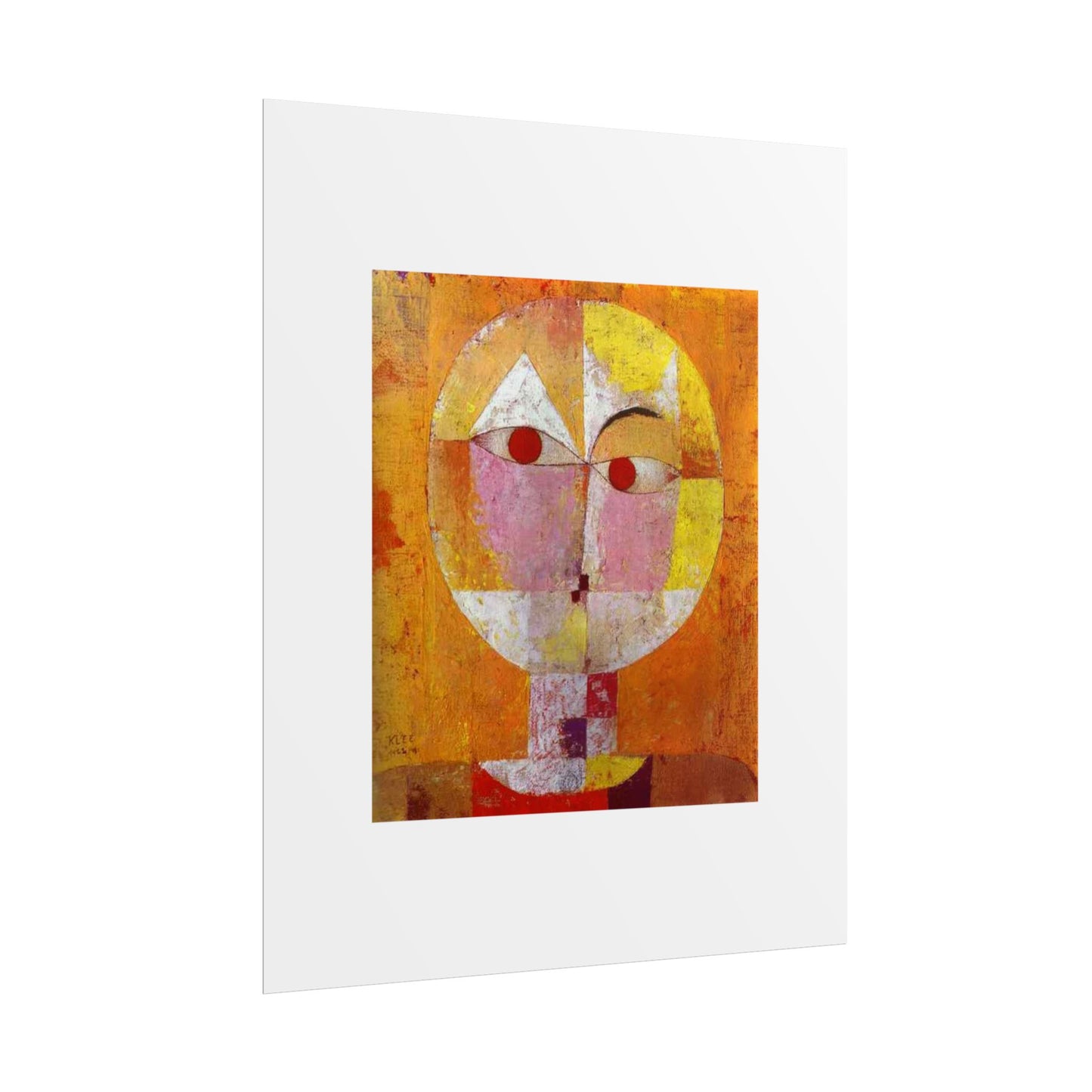 Senecio II by Paul Klee Wall Art Print