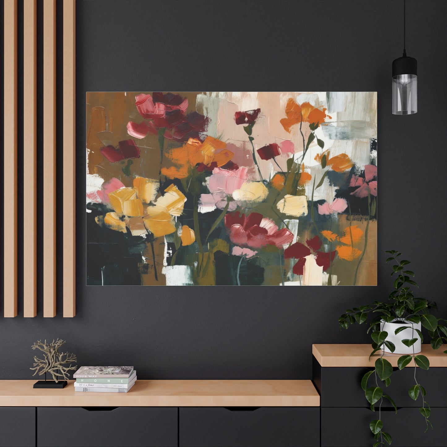 Flowers Matte Canvas, Stretched, 1.25"