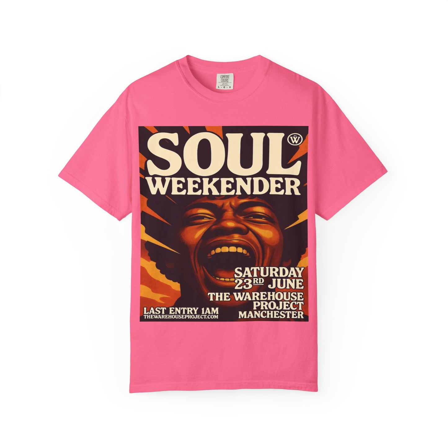 Soul Weekender T-Shirt — Vintage Music Poster Tee