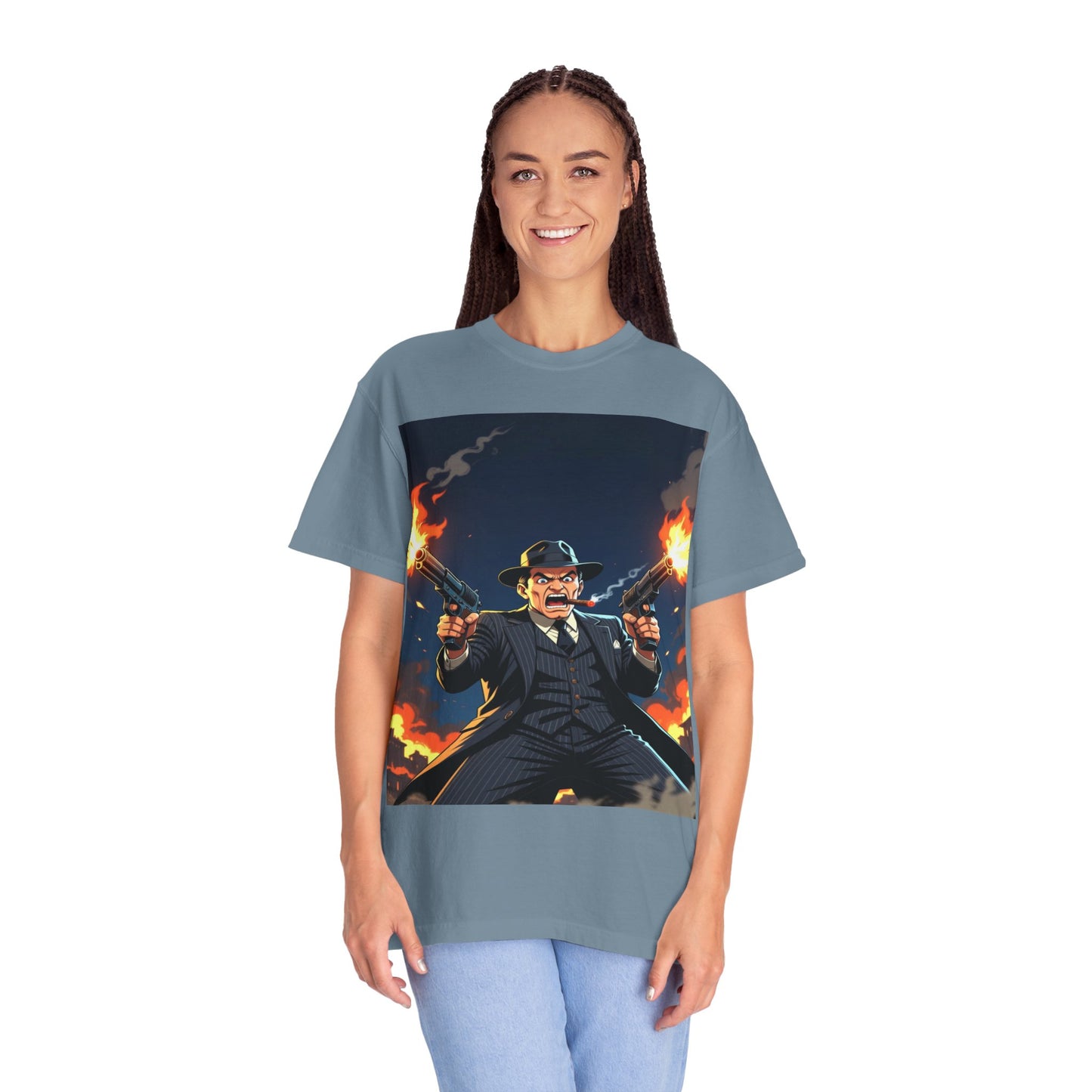 Gangster T‑Shirt — Vintage Outlaw Graphic Tee