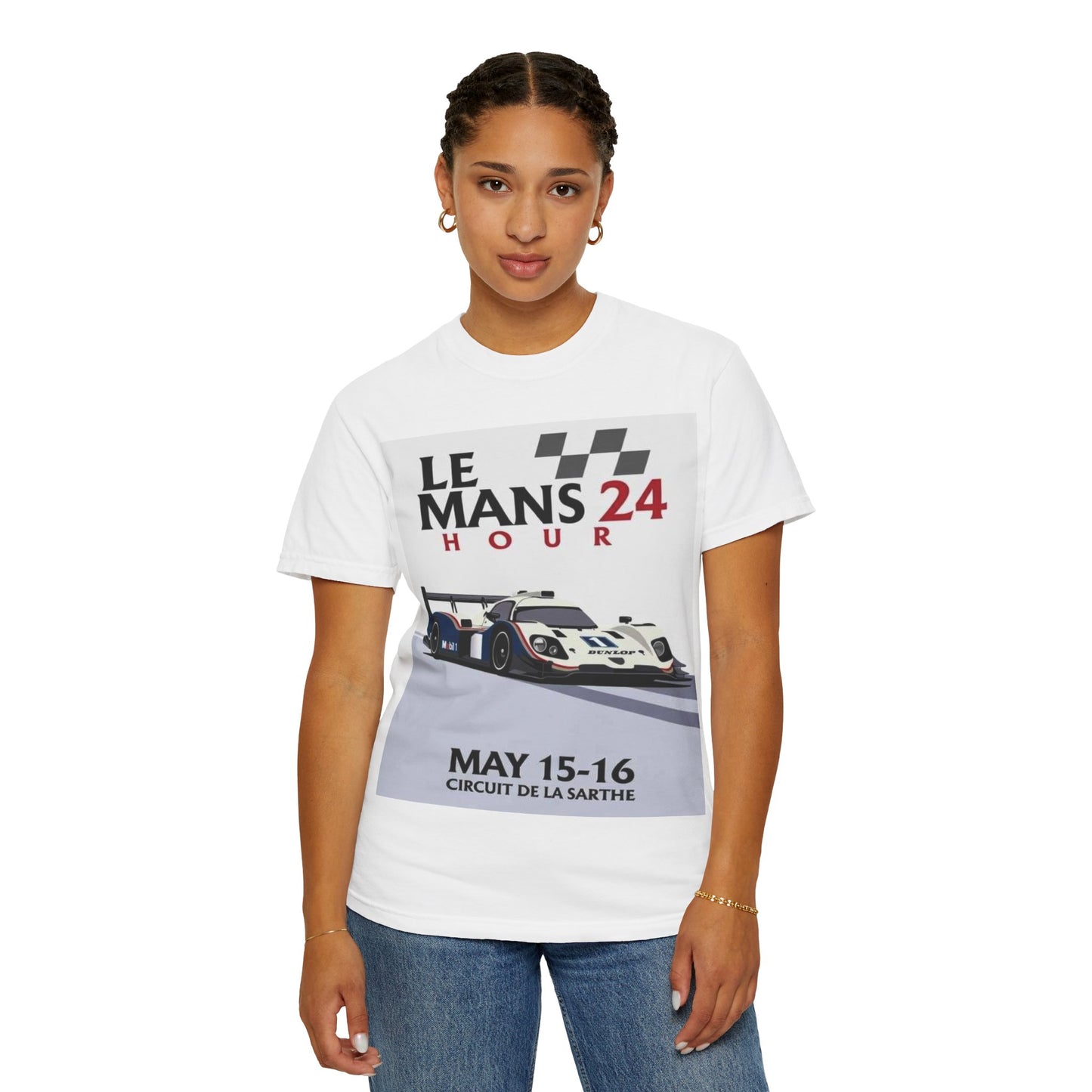 Le Mans 24 Hour Racing Poster T-Shirt — May 15-16 Circuit de la Sarthe