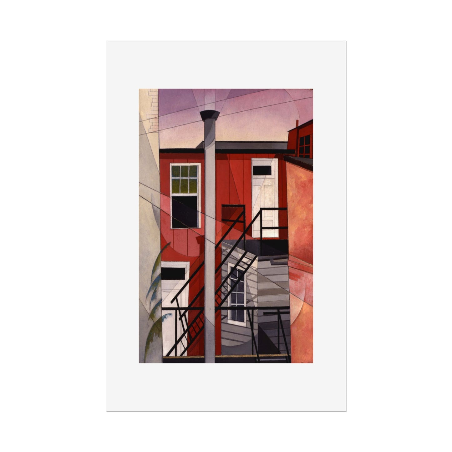 Modern Conveniences by Charles Demuth Wall Art Print