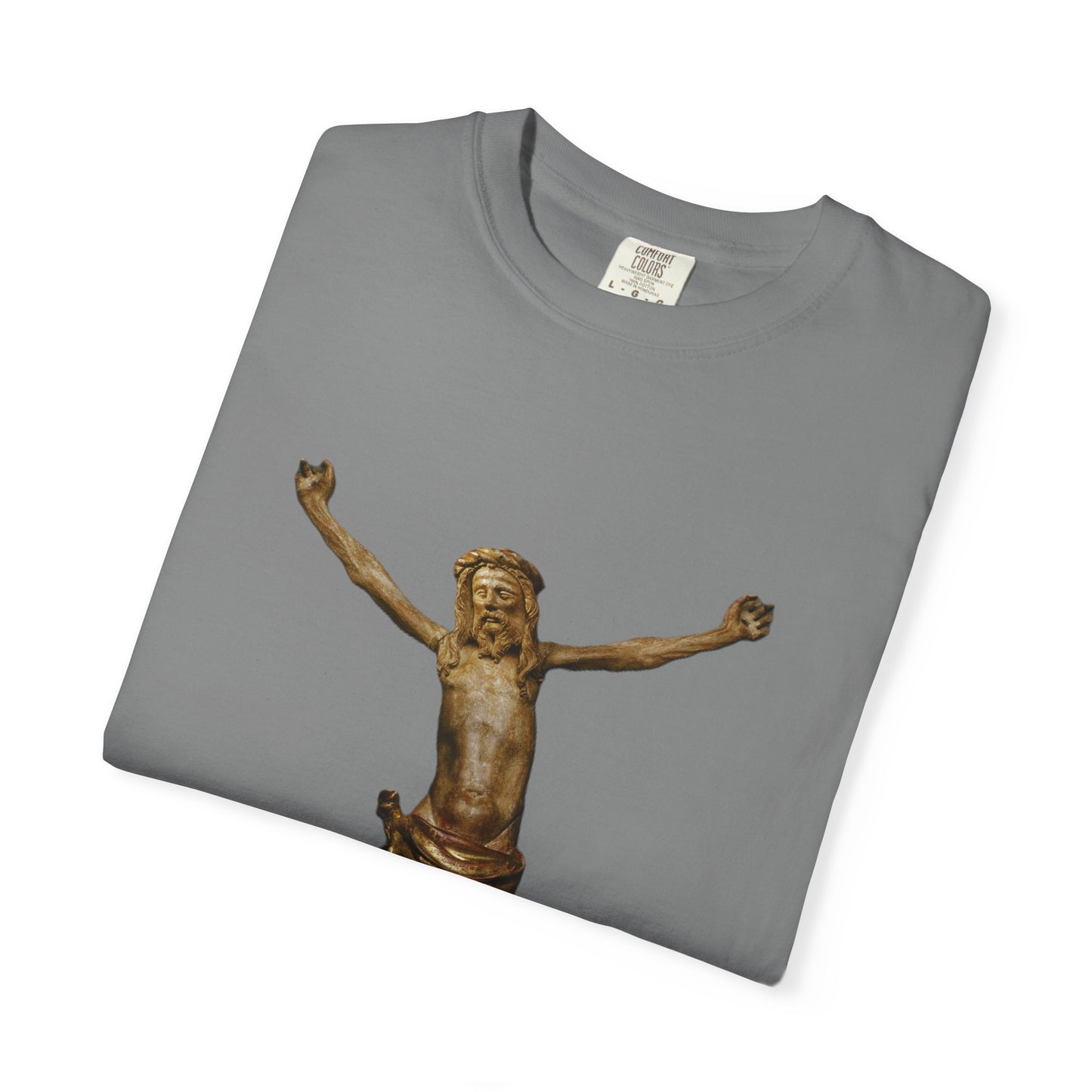 Unisex Christ on the cross Garment-Dyed T-shirt