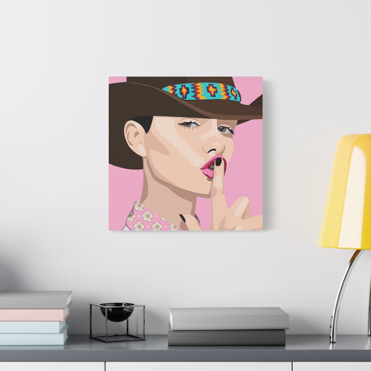 Vivid 63 by Orit Fuchs Canvas Wall Art Matte Stretched