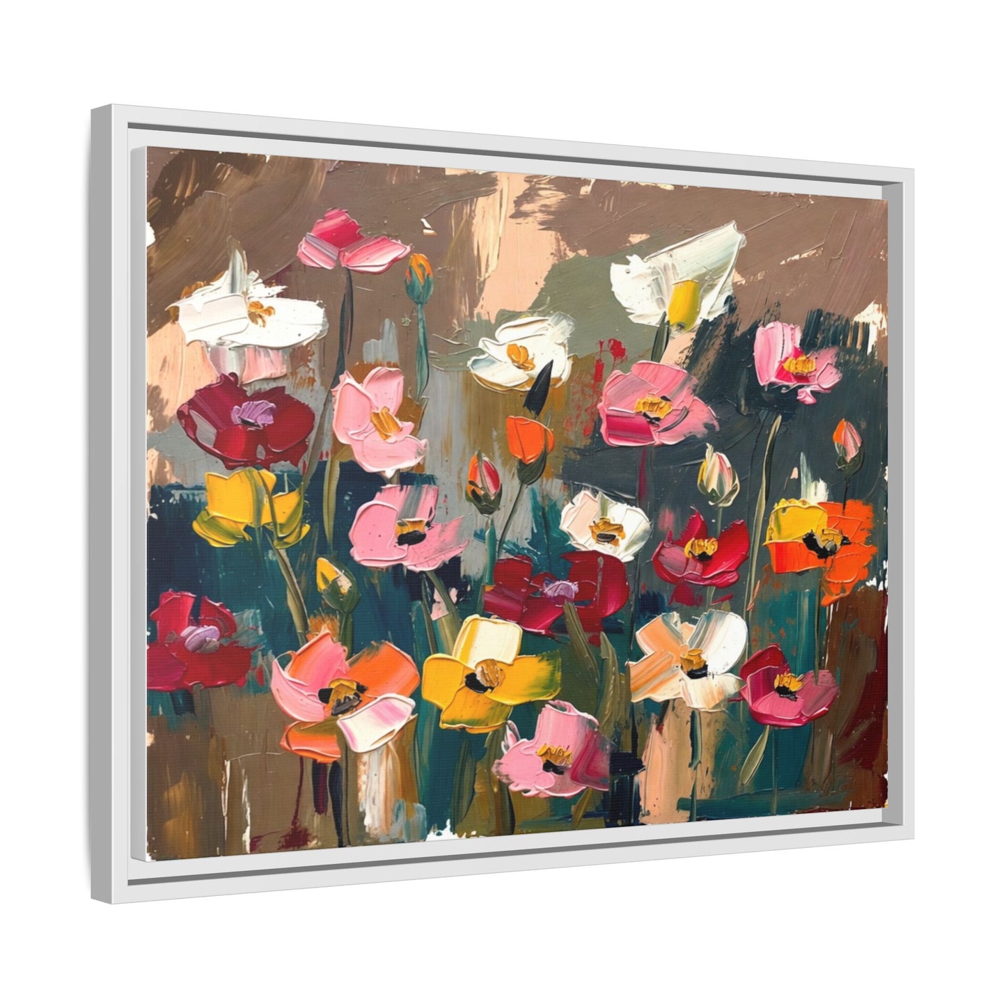 Matte Canvas, Framed (Multi-color)