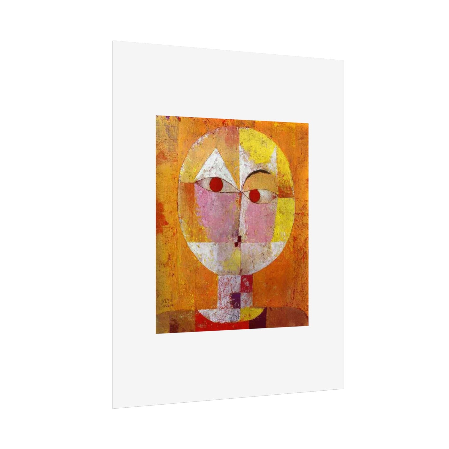 Senecio II by Paul Klee Wall Art Print
