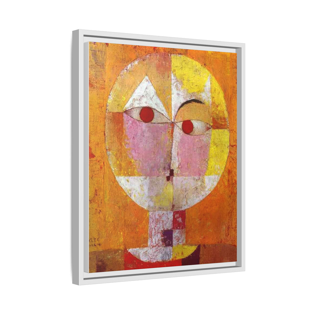 Senecio II by Paul Klee Canvas Framed Wall Art Print