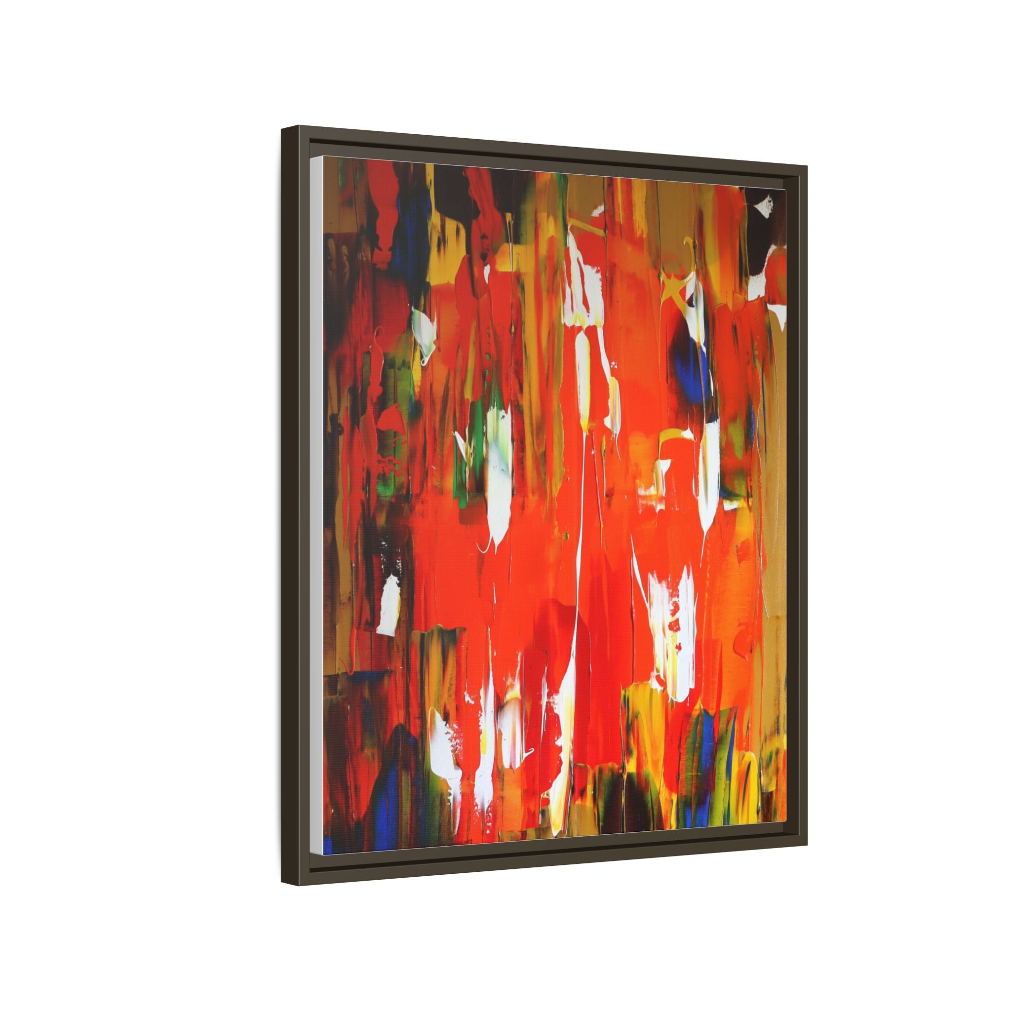Burn baby burn by Norman Barrett Framed Matte Canvas Wall Art