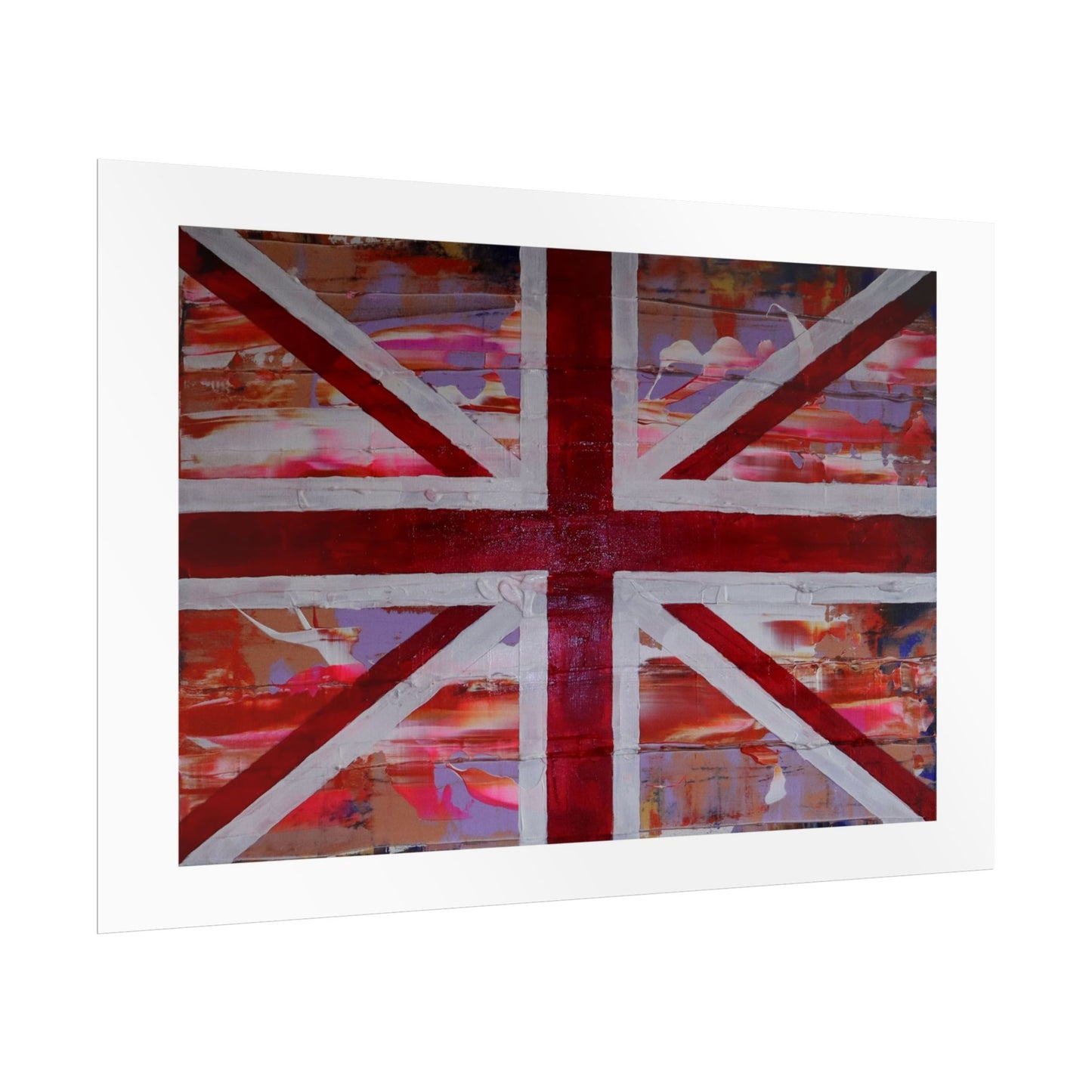 Union Jack is back! by Norman Barrett Wall Art Print