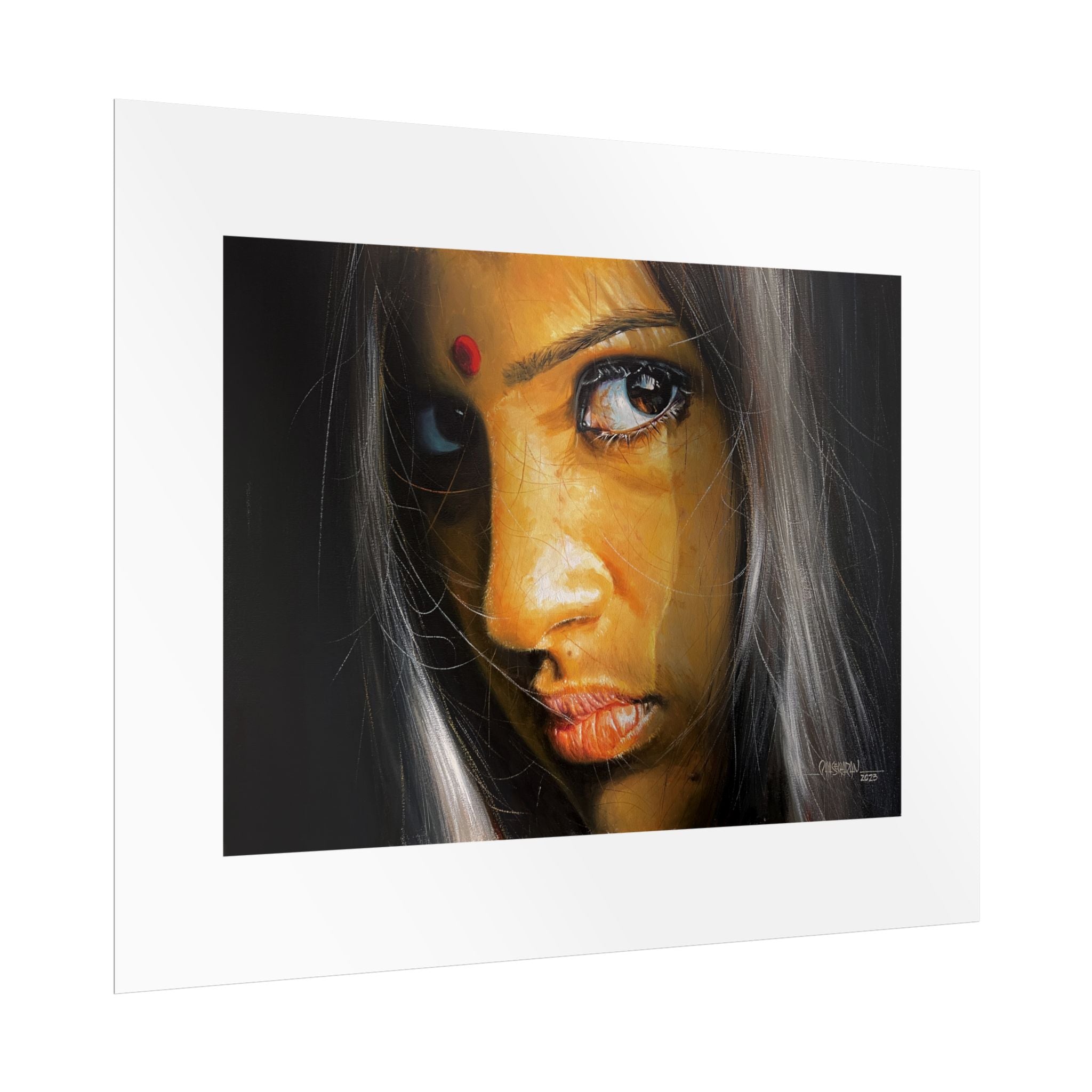 Razor Edged by Rajasekharan Parameswaran Wall Art Print