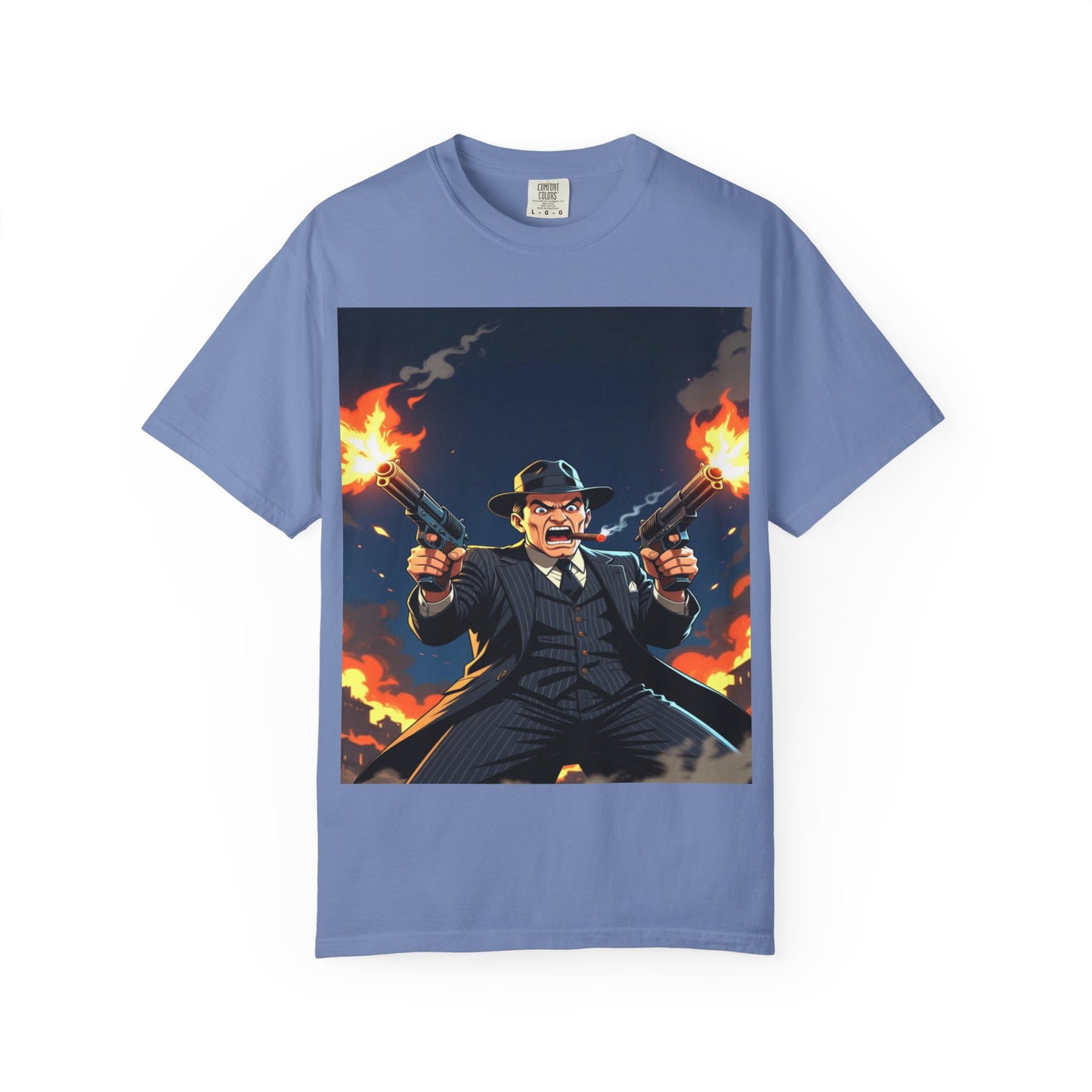Gangster T‑Shirt — Vintage Outlaw Graphic Tee