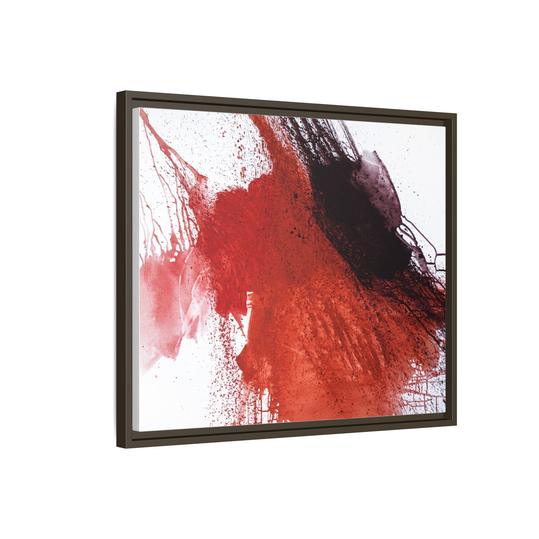 Flame by Natalija Miladinovic Matte Canvas Framed Wall Art