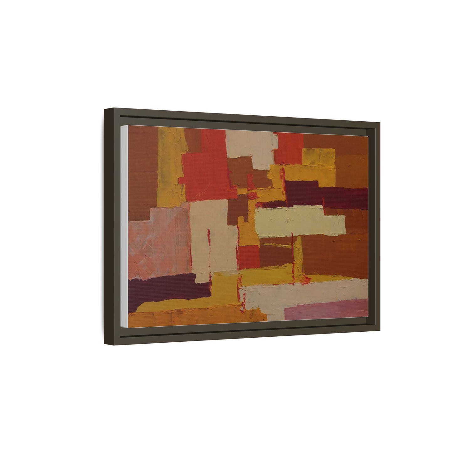 Tableau Confusion by Nicolae Calancea Framed Canvas Wall Art Print