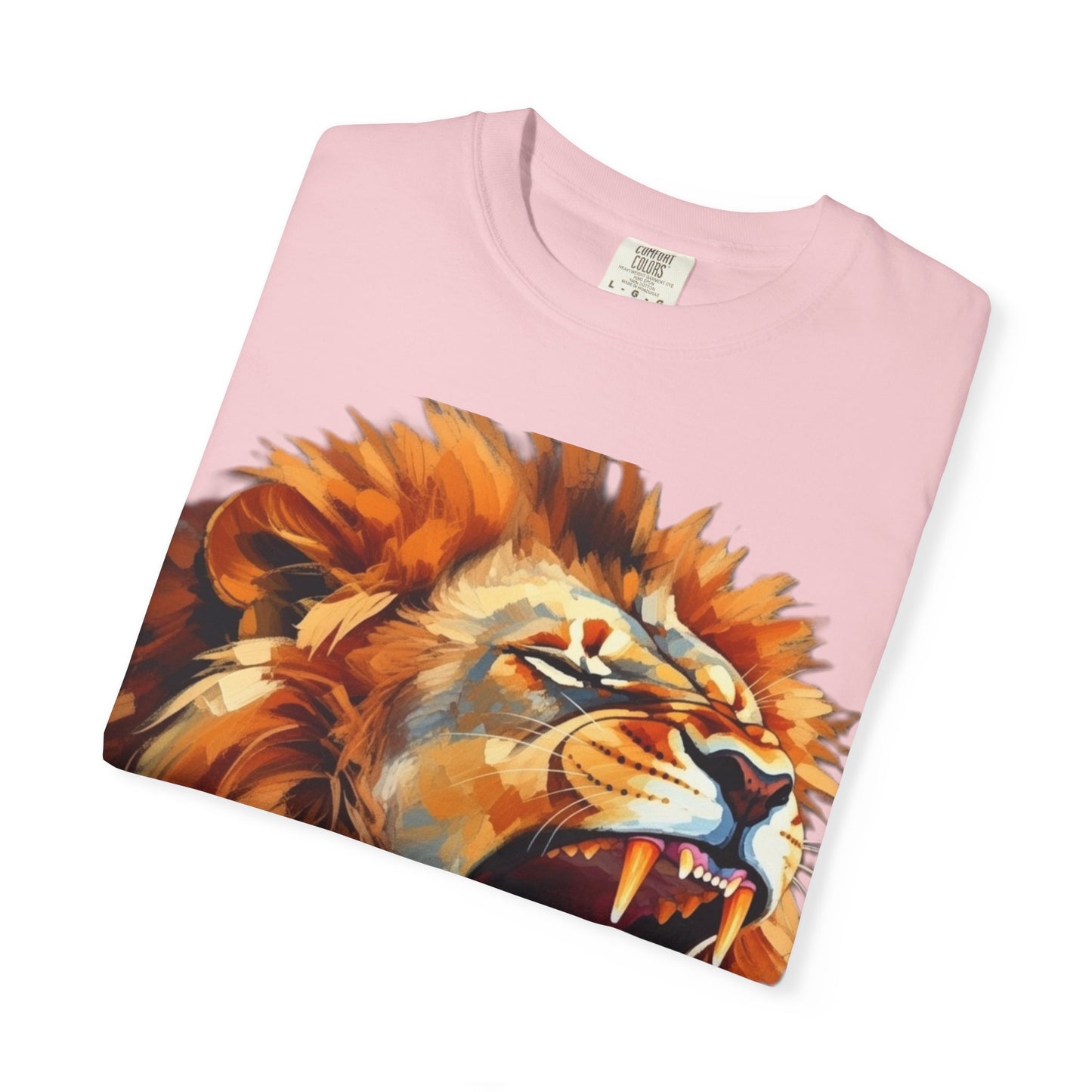 Roaring Lion T-Shirt Bold Wildlife Graphic Tee