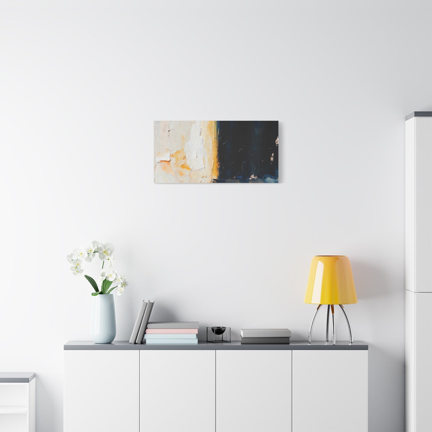 Abstract Coastal Light Matte Canvas Print — Stretched 1.25"