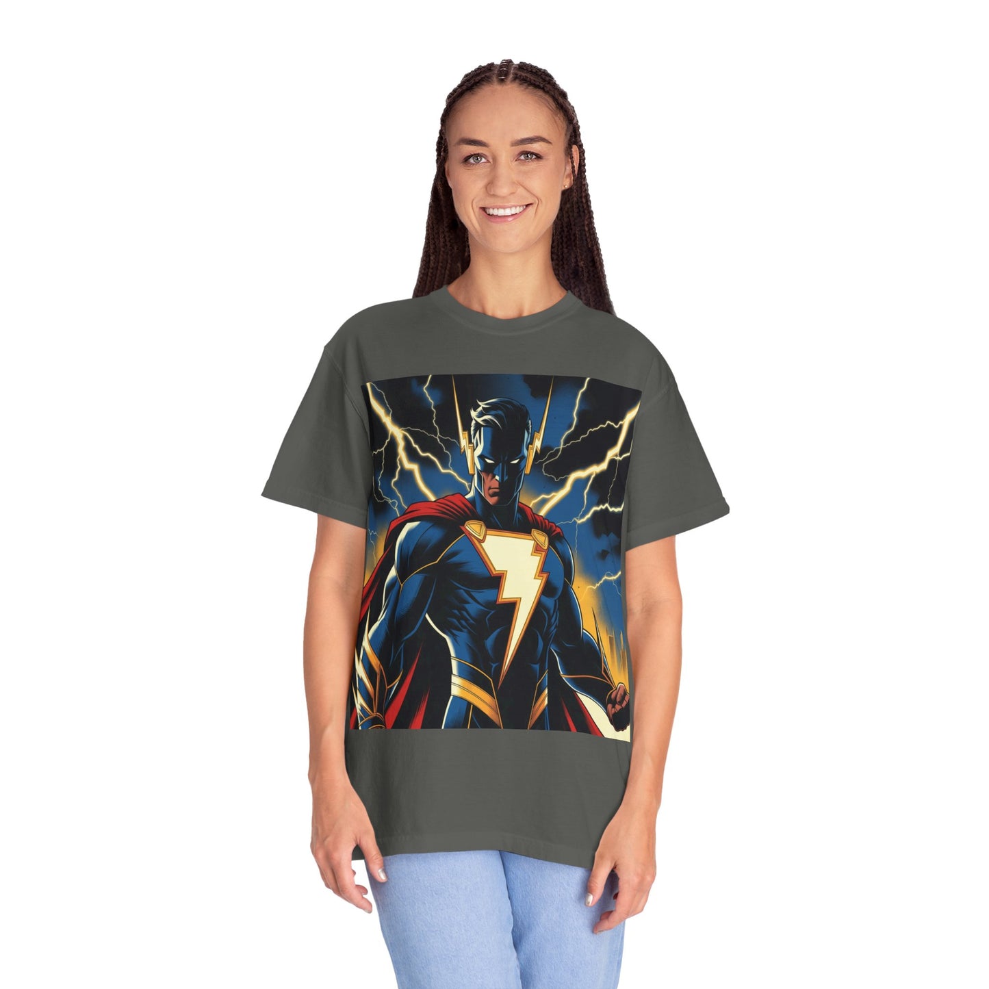 Unisex Superhero Garment-Dyed T-shirt