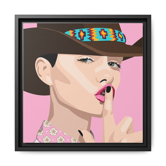 Vivid 63 by Orit Fuchs Matte Framed Canvas Wall Art