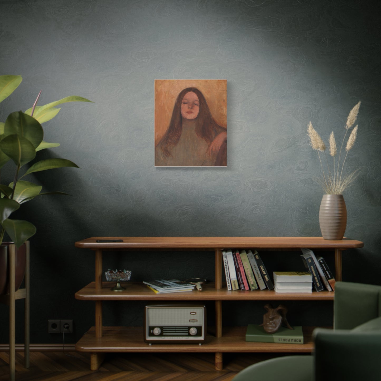 Thyra Elisabeth by Ellen Thesleff Matte Canvas Wall Art Print