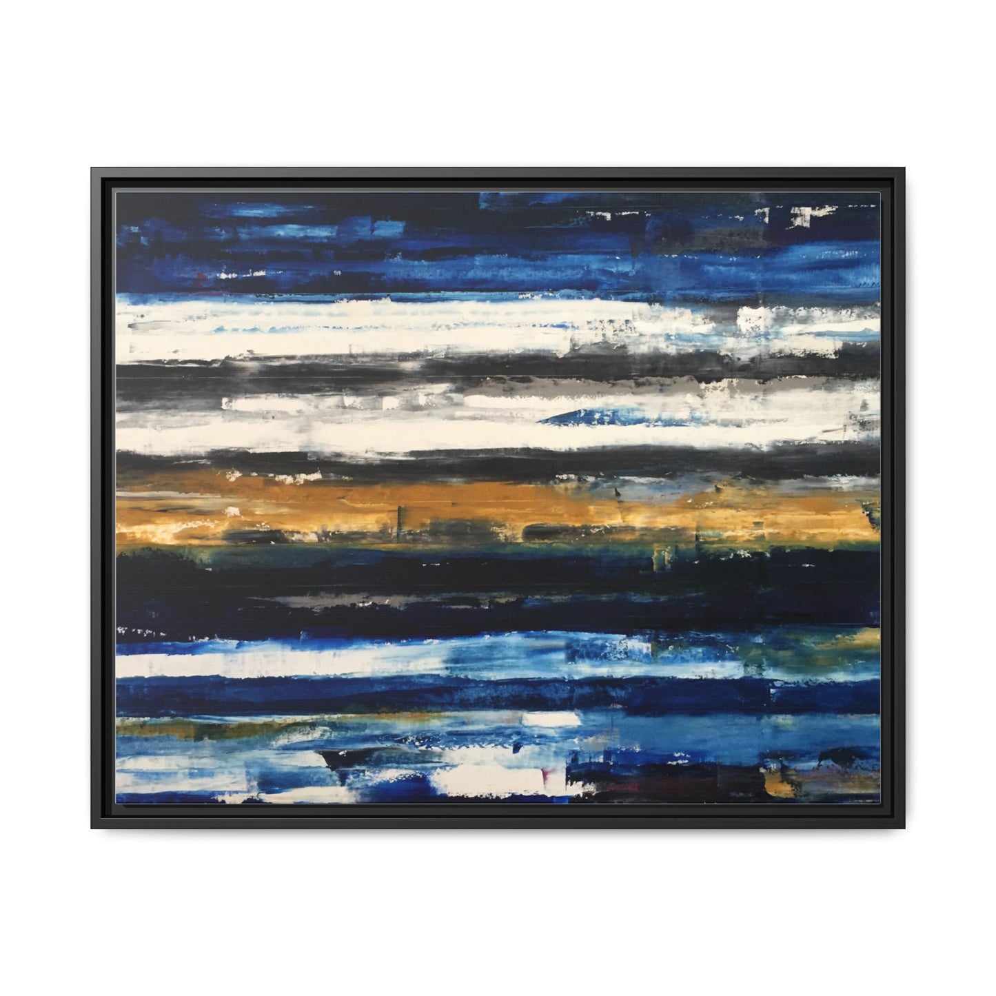 Tiny Buddha by Todd Williamson Framed Matte Canvas Abstract  Wall Art