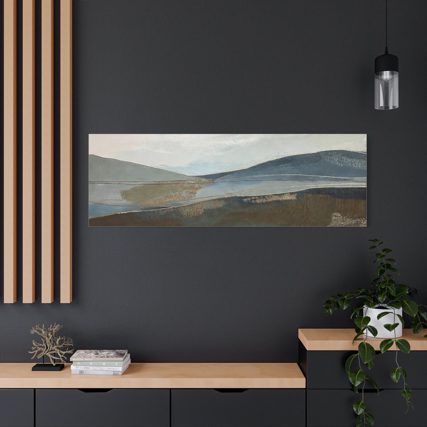 Landscape print Matte Canvas, Stretched, 1.25"