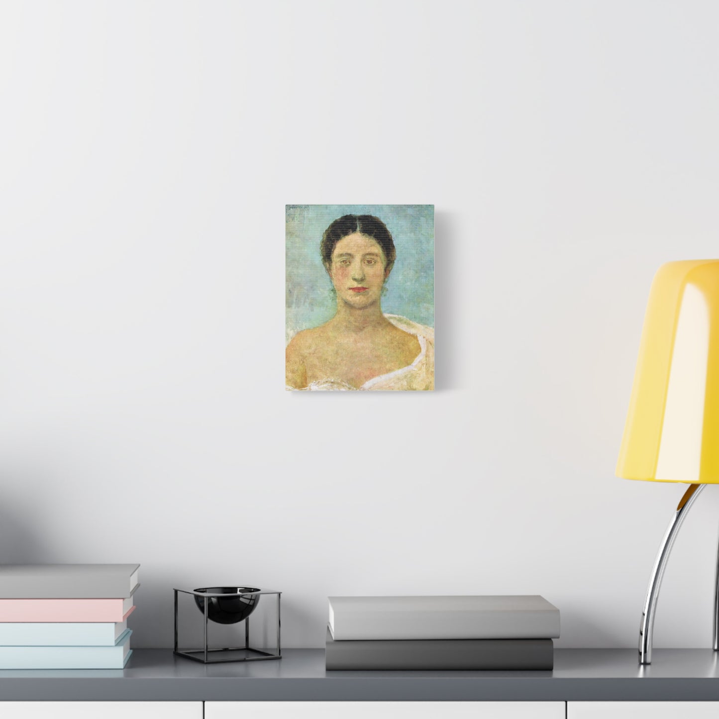 Bianca by Max Klinger Print Matte Stretched Canvas