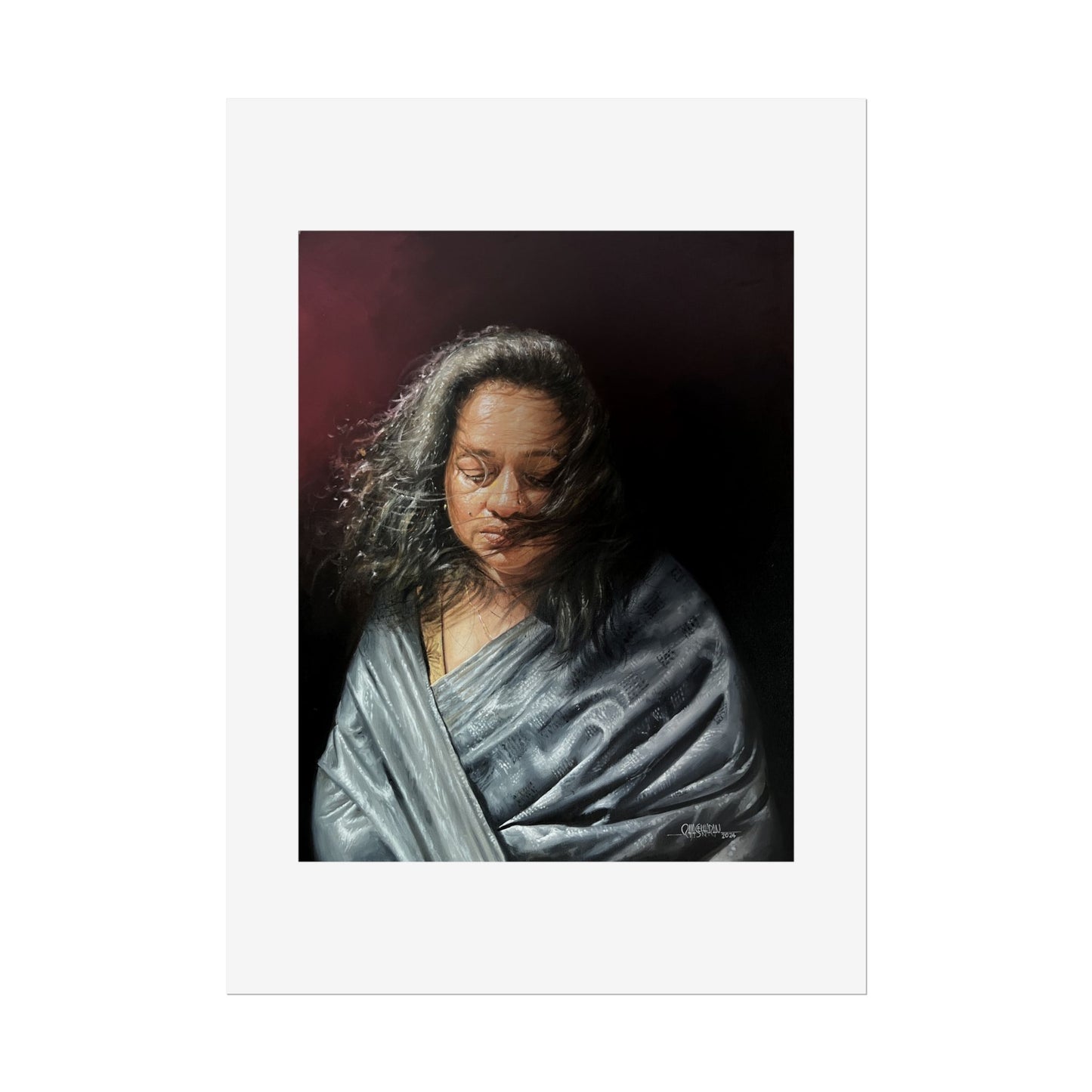 Tempest by Rajasekharan Parameswaran Wall Art Print