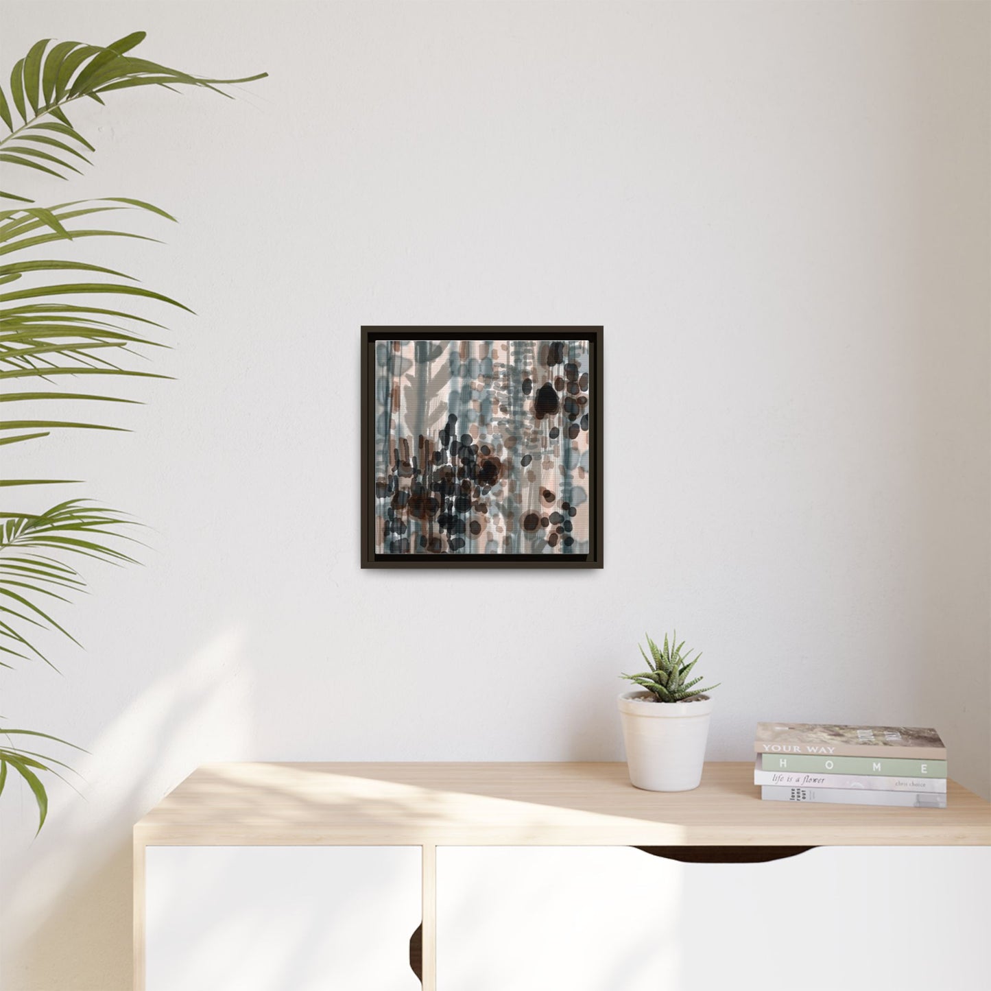 Vleken by an unknown artist Framed Canvas Art