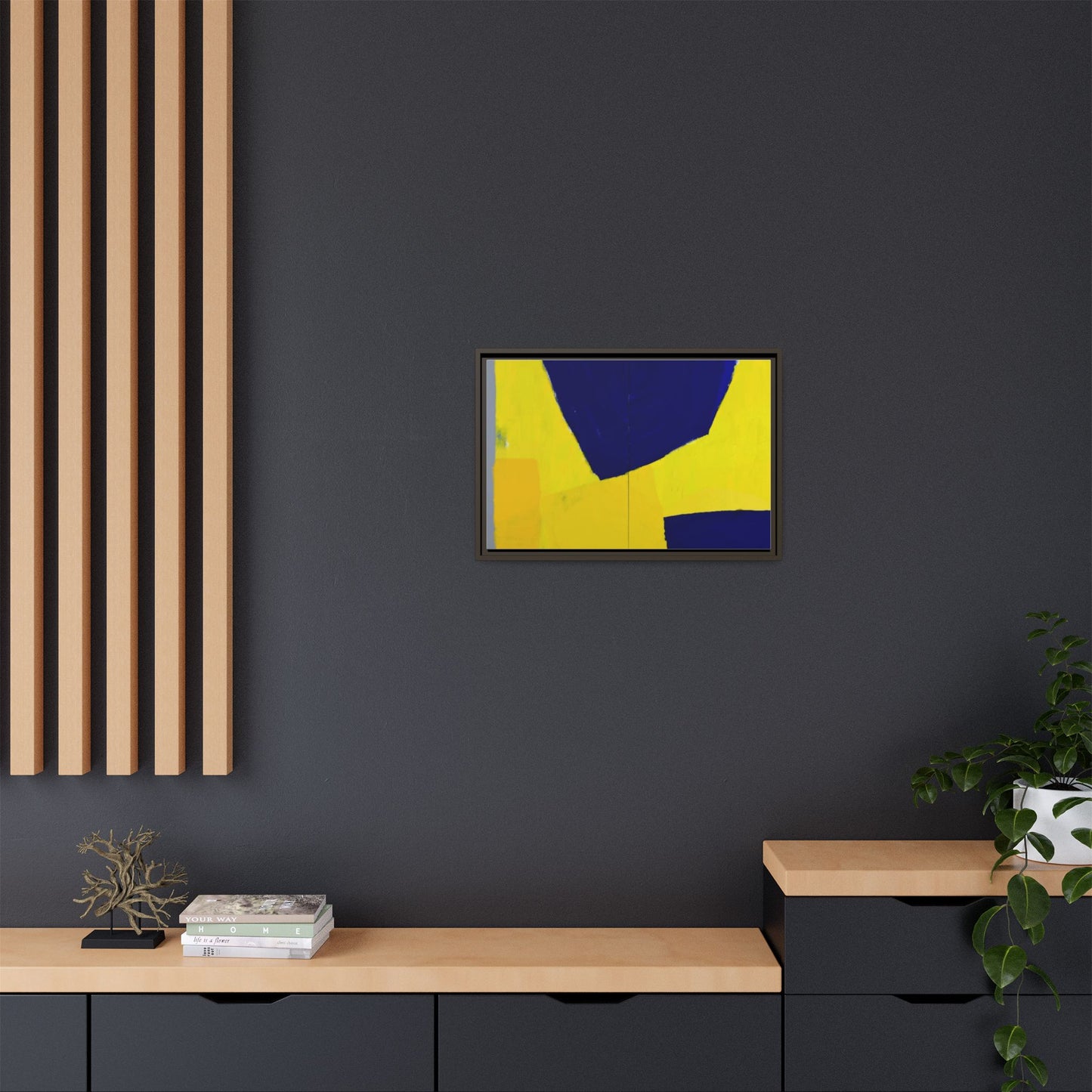 Lantenhammer by Lageplan Atelier Framed Modern Wall Art